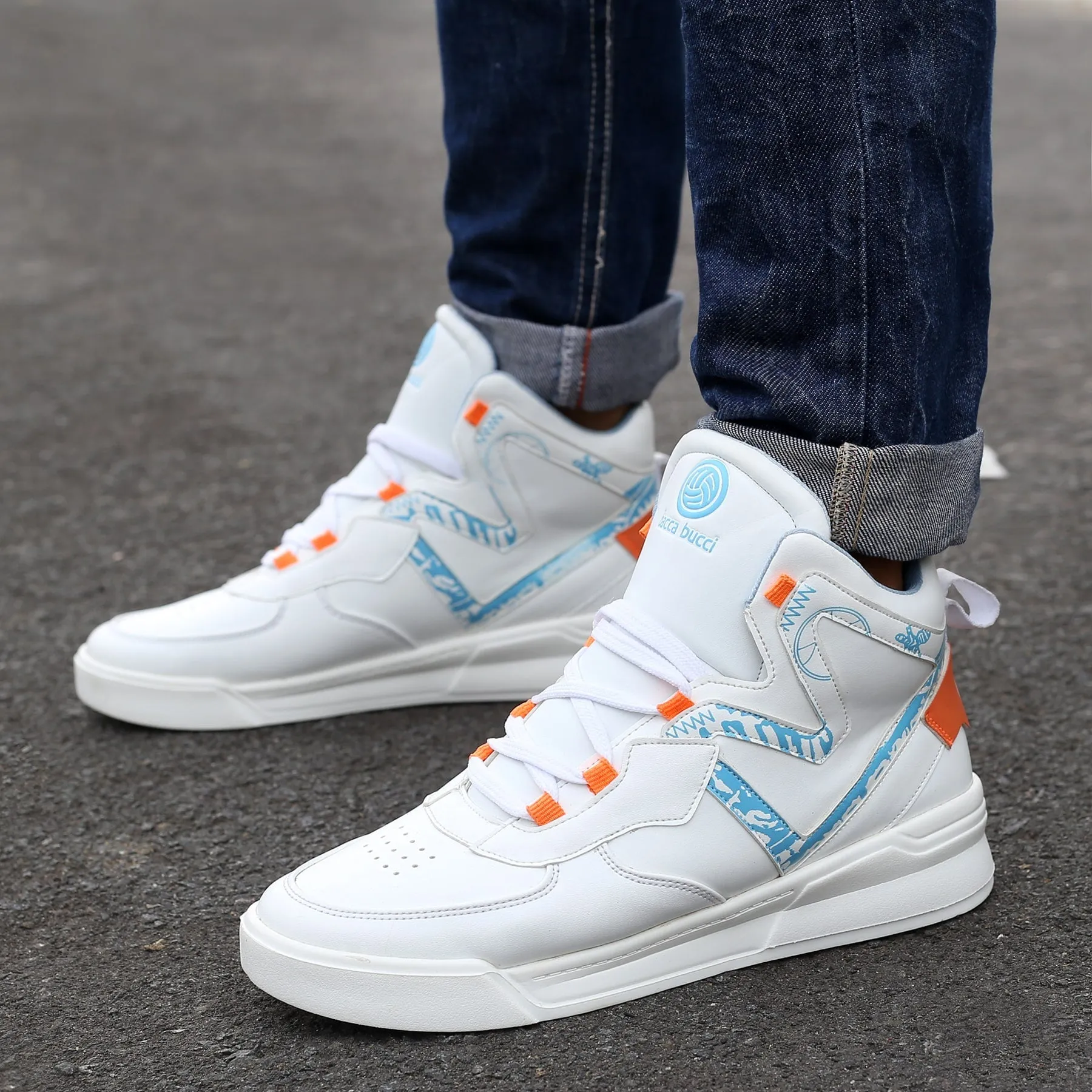 Bacca Bucci Skyline Chunk Shoes Wedge Sneakers