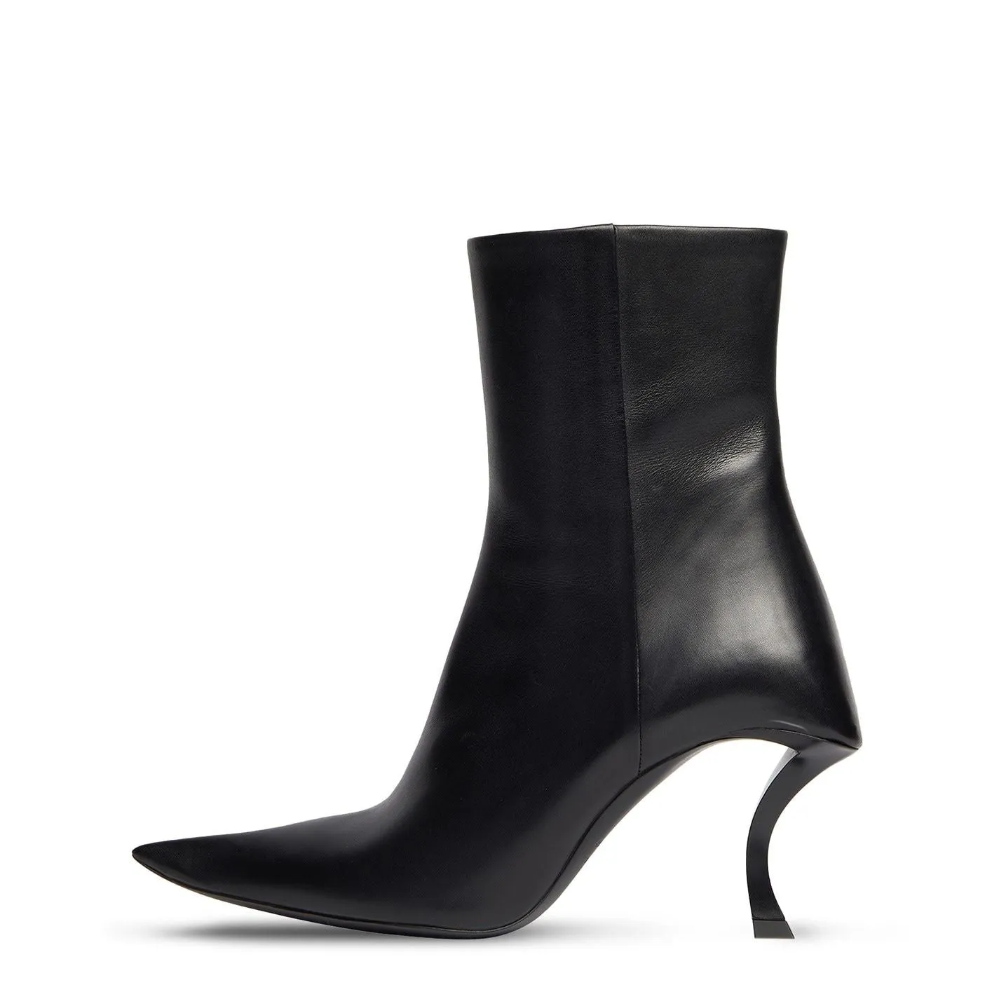 Balenciaga  Hourglass Booties Black Orthotic Boots