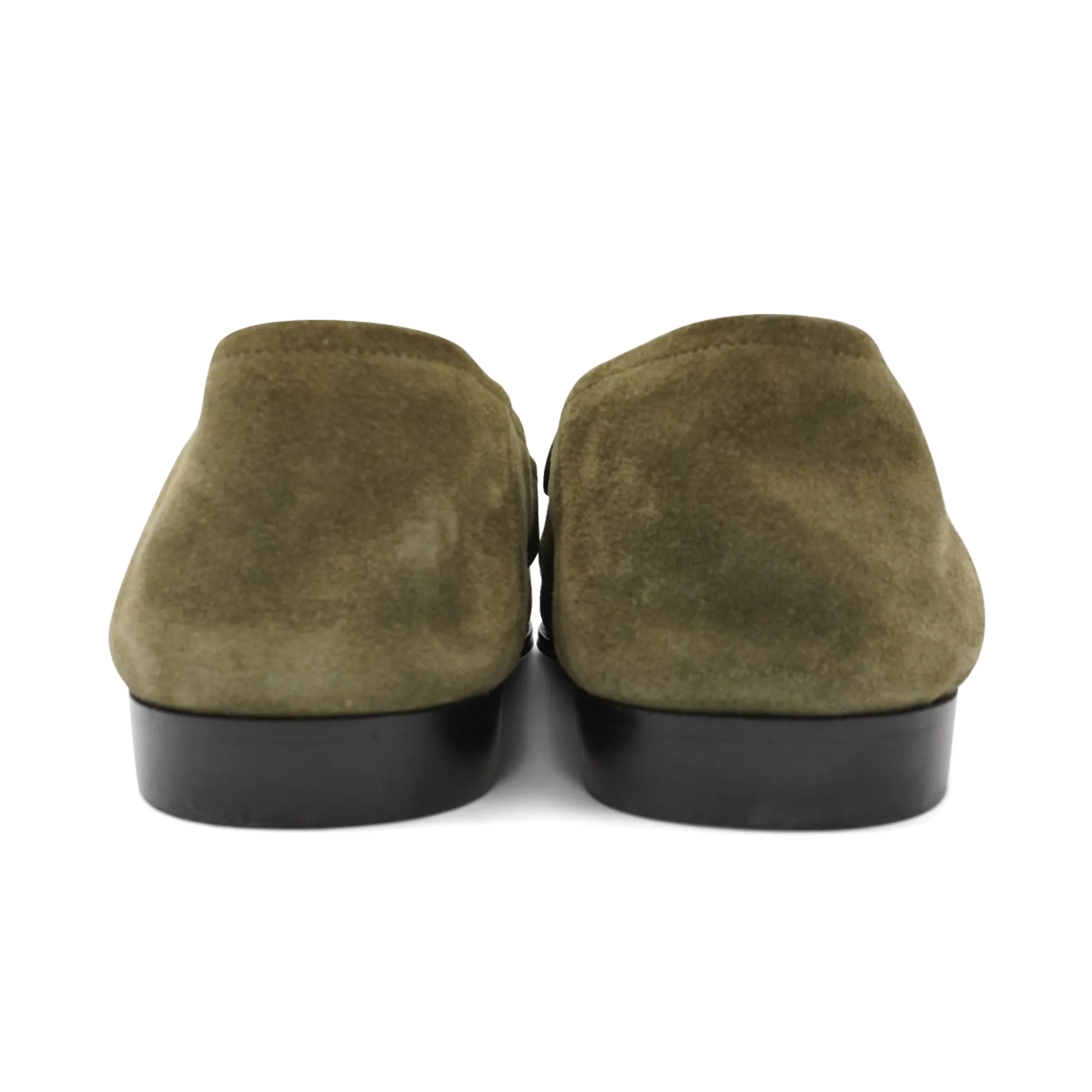 Adrian Quad Platform Loafers Balmain Suede Loafers - Men's 42