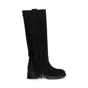 Banner-F Boot BLACK SUEDE Oil And Slip Resistant Boots
