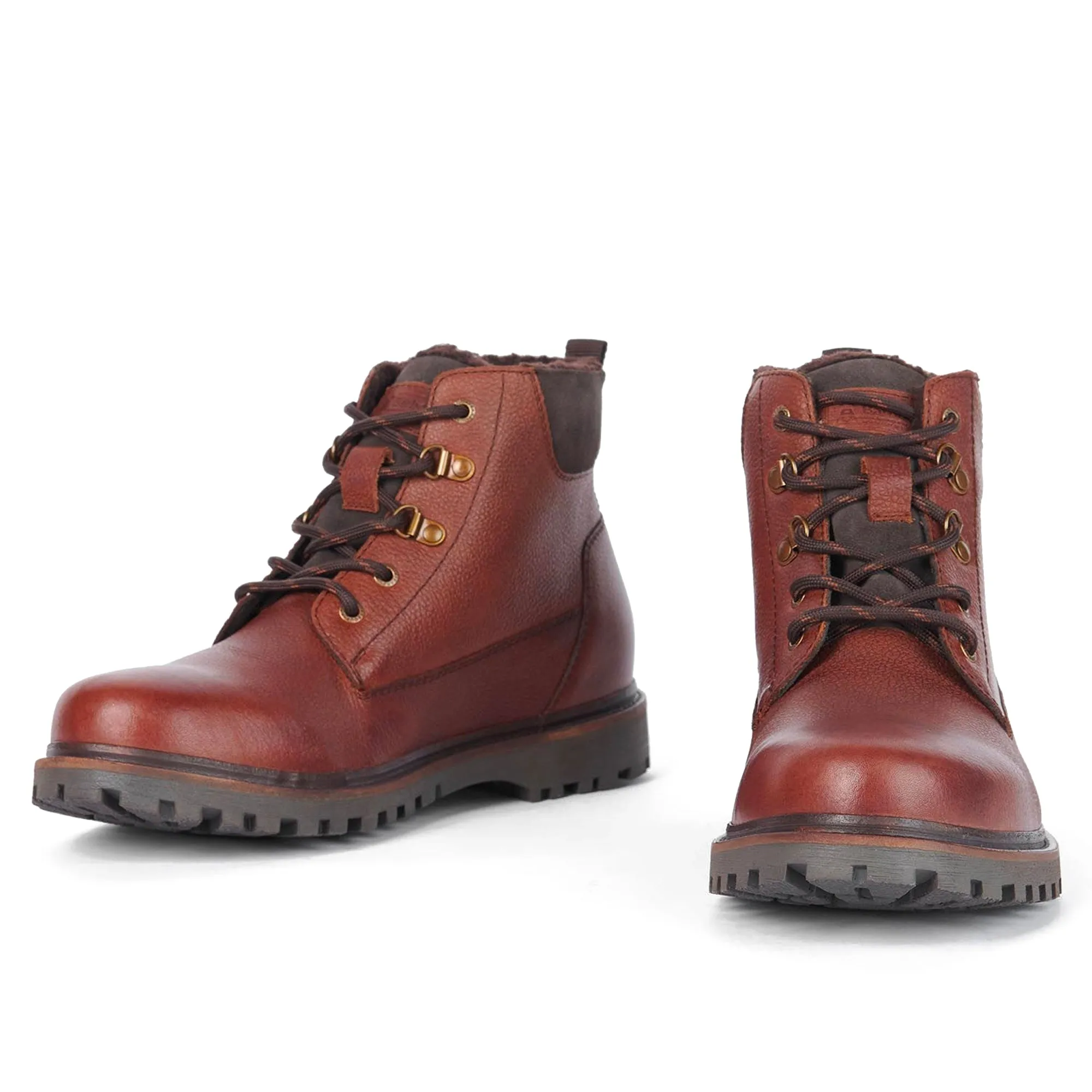Barbour Storr Walking Boot - Conker Leather High Heels And Cowboy Boots