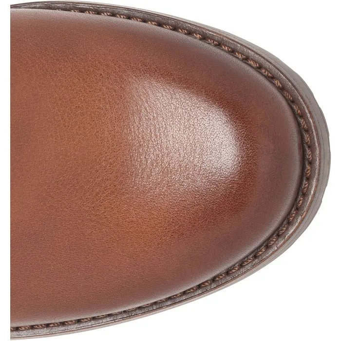 Black Lace Up Heel Boots Beatrice