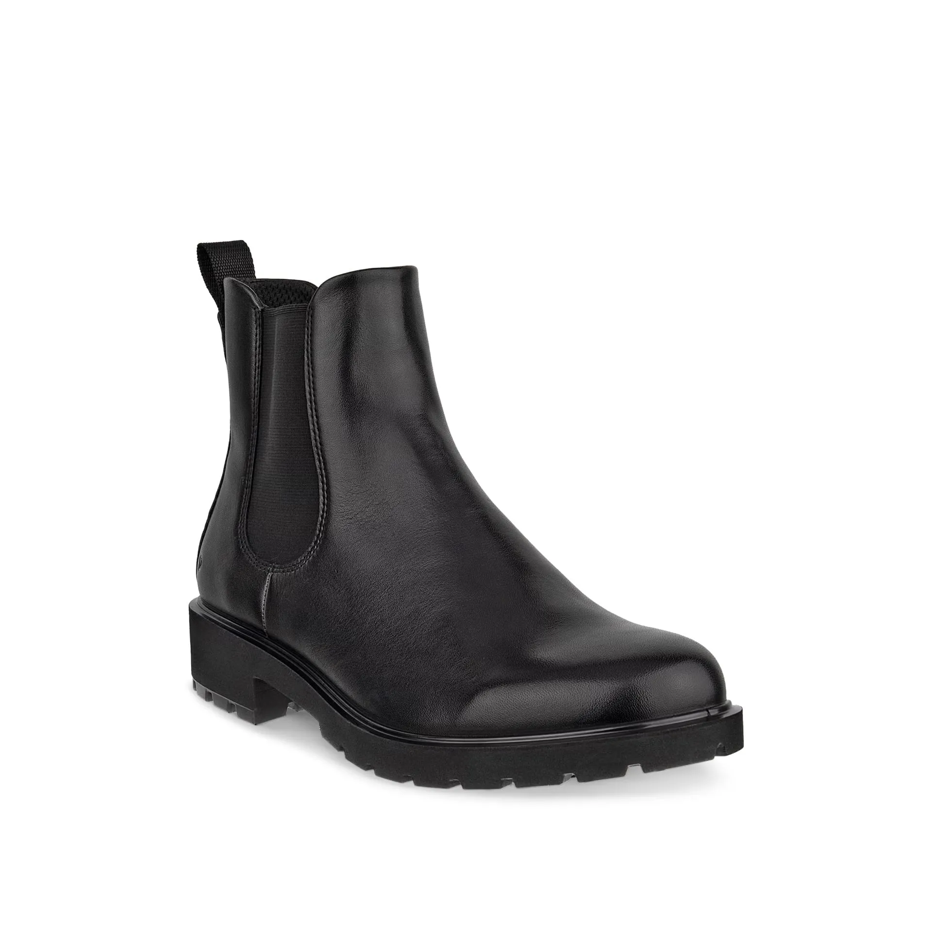 ECCO Women's Metropole Vienna Chelsea Boot - Black Leather Boots Ankle