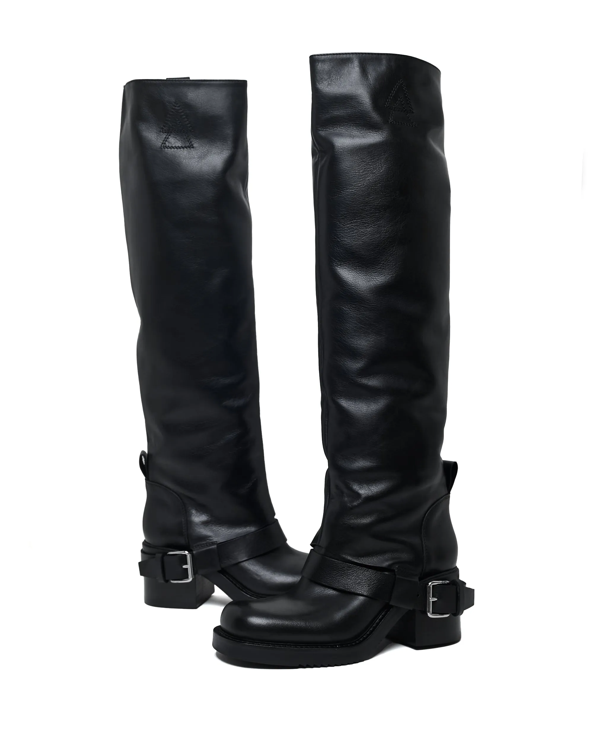 Tall Sharpe Biker Nero Dan Post Cowgirl Boots