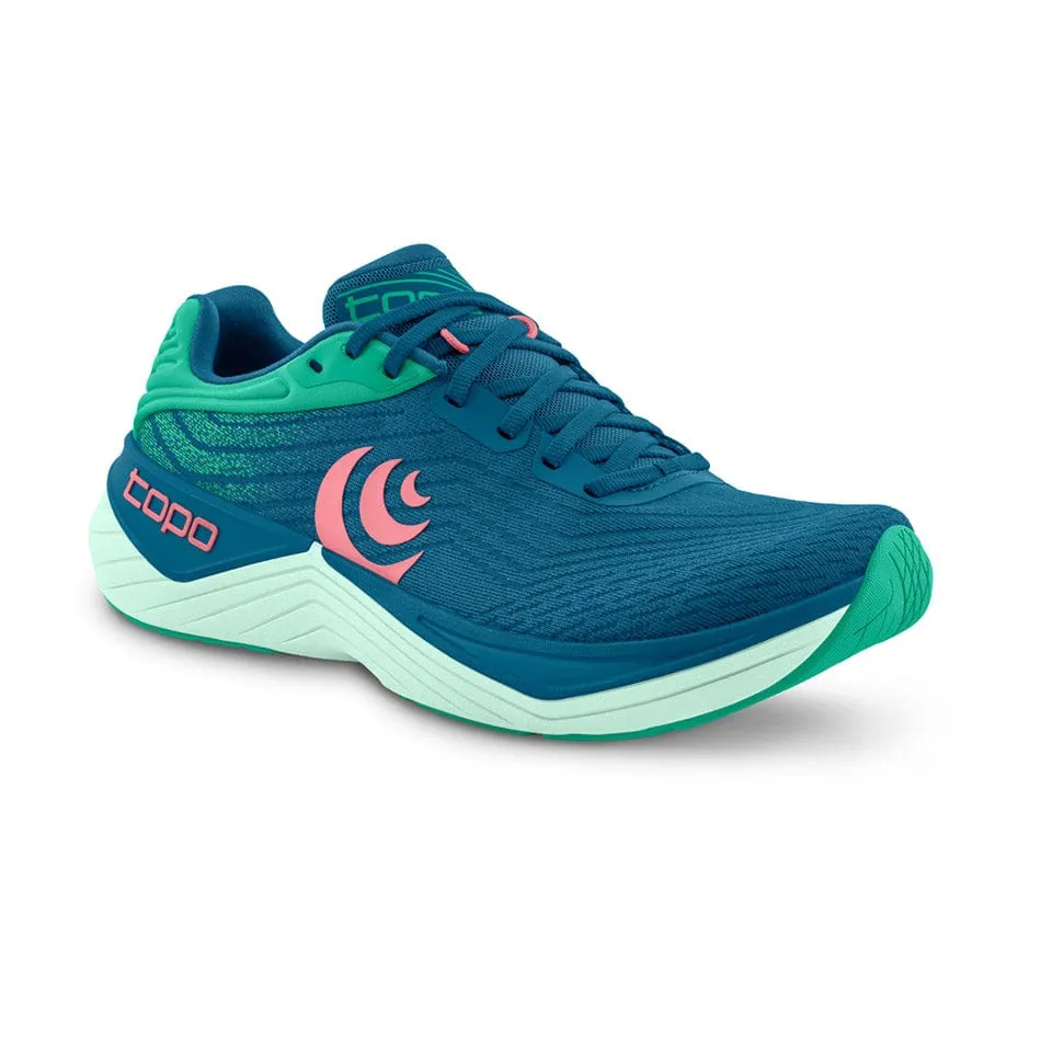 Topo Women's Ultrafly 5 Running Shoes Blue/Aqua AW24 Best Daily Trainer Running Shoes 2021