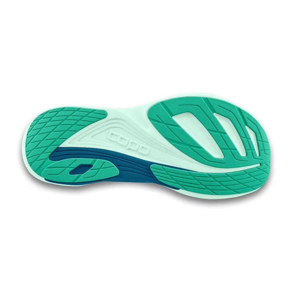 Topo Women's Ultrafly 5 Running Shoes Blue/Aqua AW24 Haile Gebrselassie Training Shoes