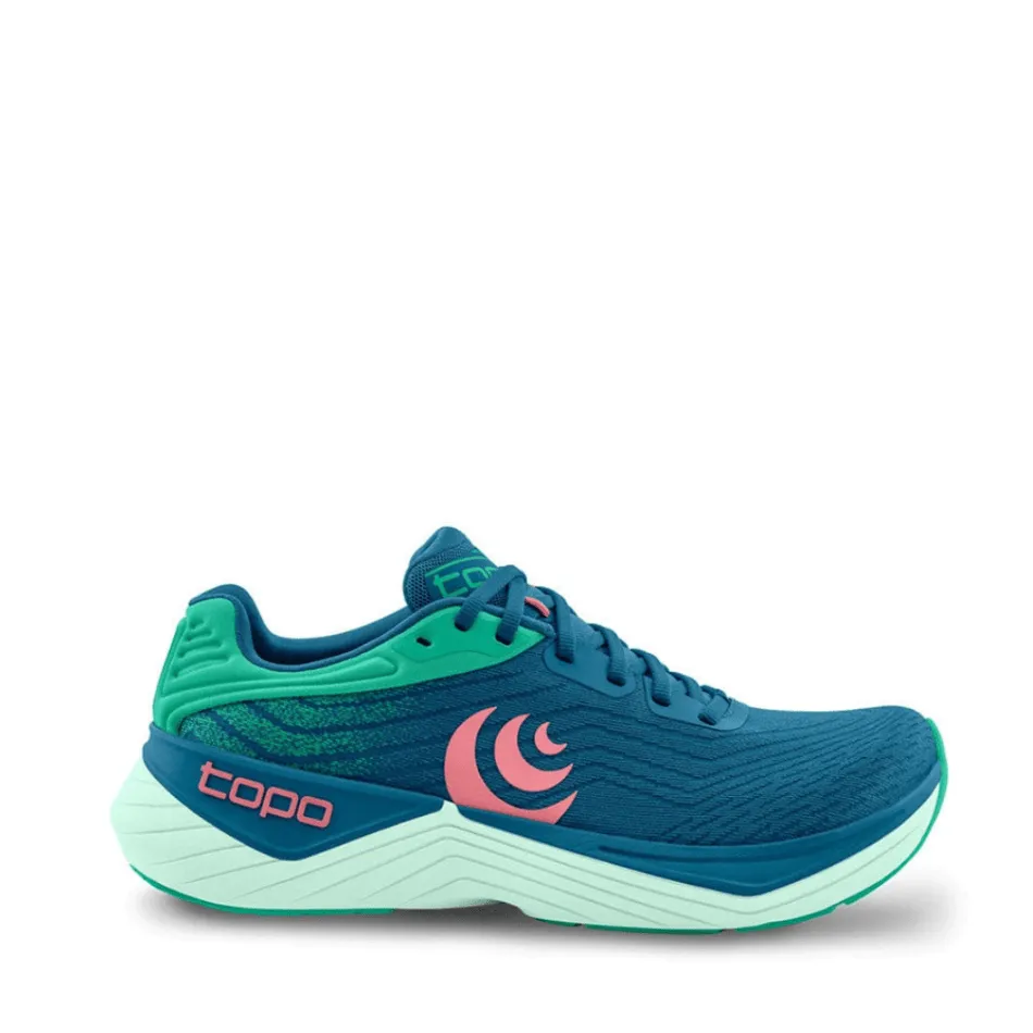 Speed Trainer Topo Women's Ultrafly 5 Running Shoes Blue/Aqua AW24