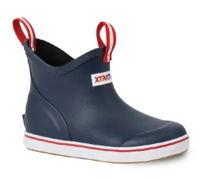 Big Boy Xtratuf 6 Inch Ankle Deck Boot K in Navy Rockin Knockin Boots