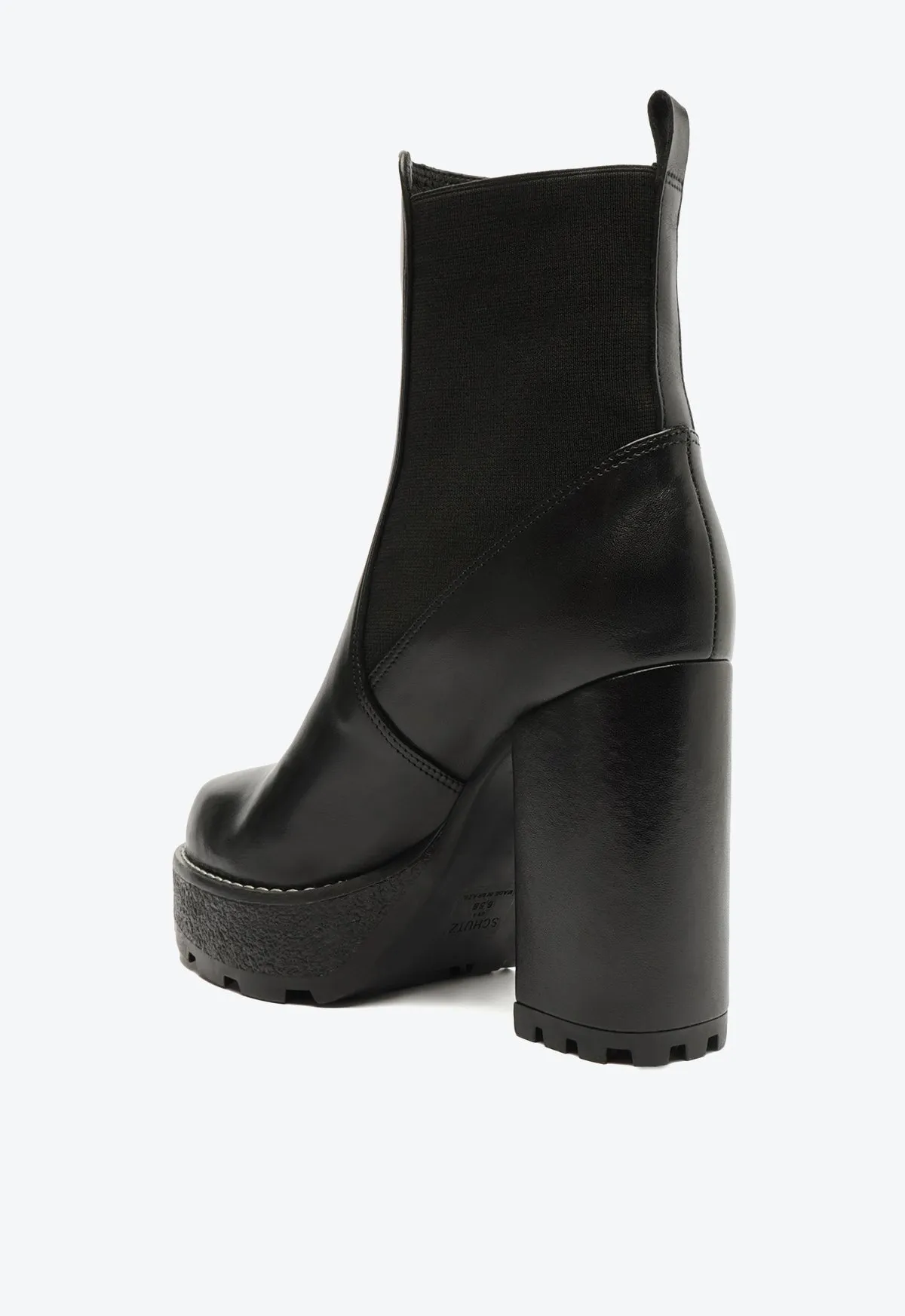 Pawz Boots Billie Platform  Leather Bootie