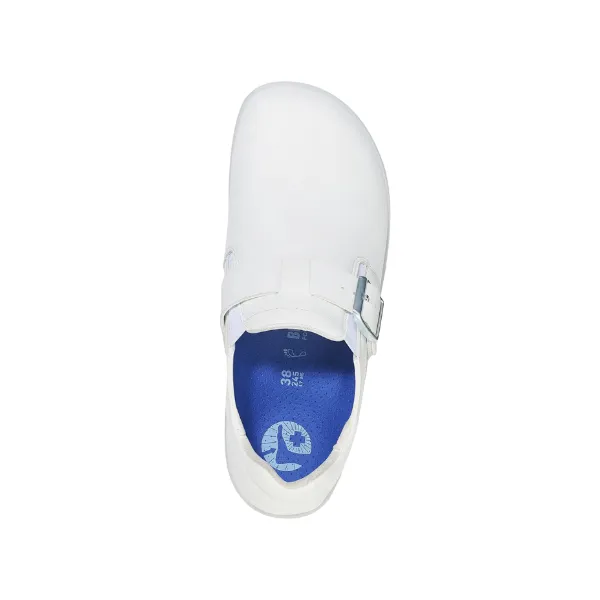 Birkenstock Women's Caris Pro Leather White Slip-on Sneaker