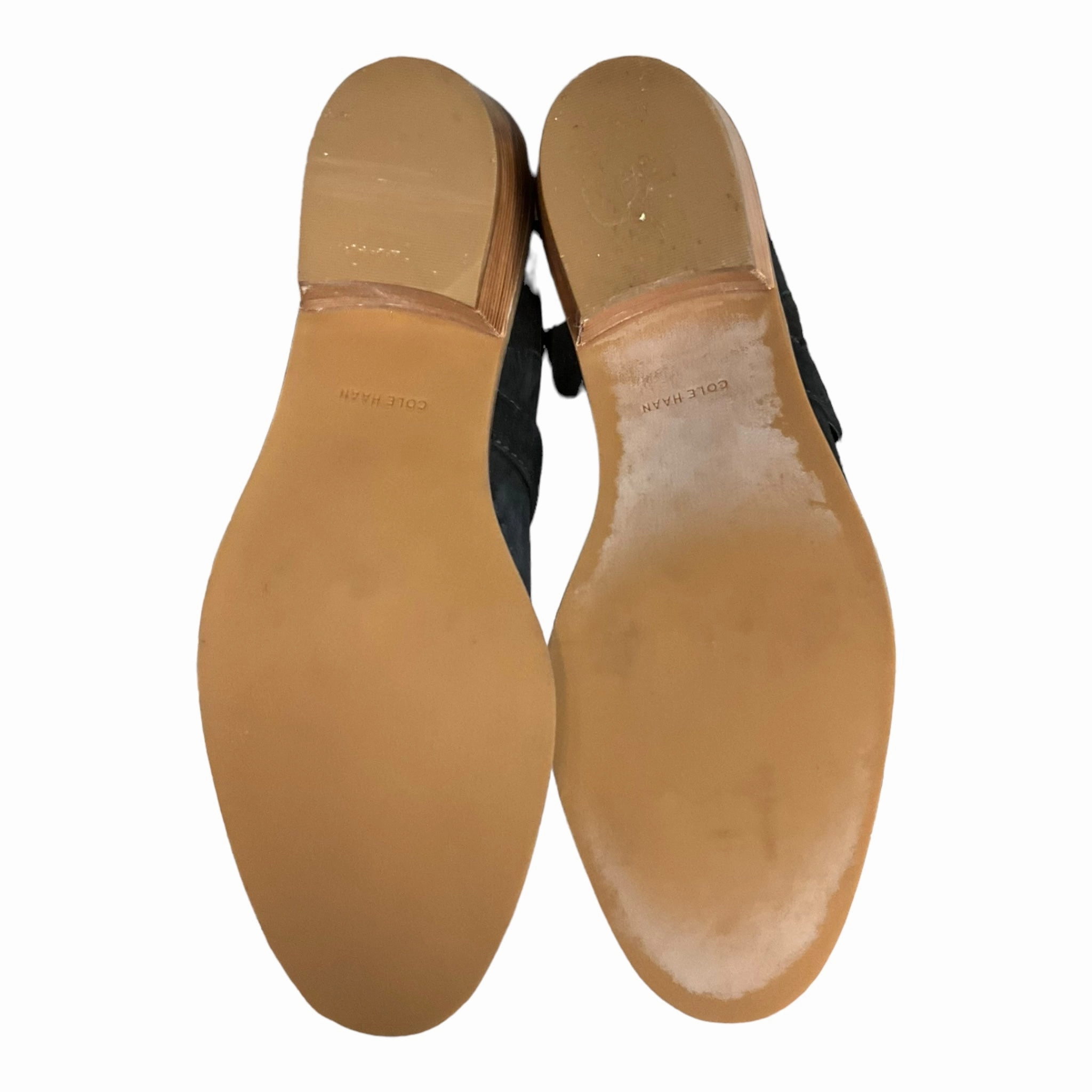 Black Boots Ankle Heels Cole-haan, Size 9 Regent Ankle Boots