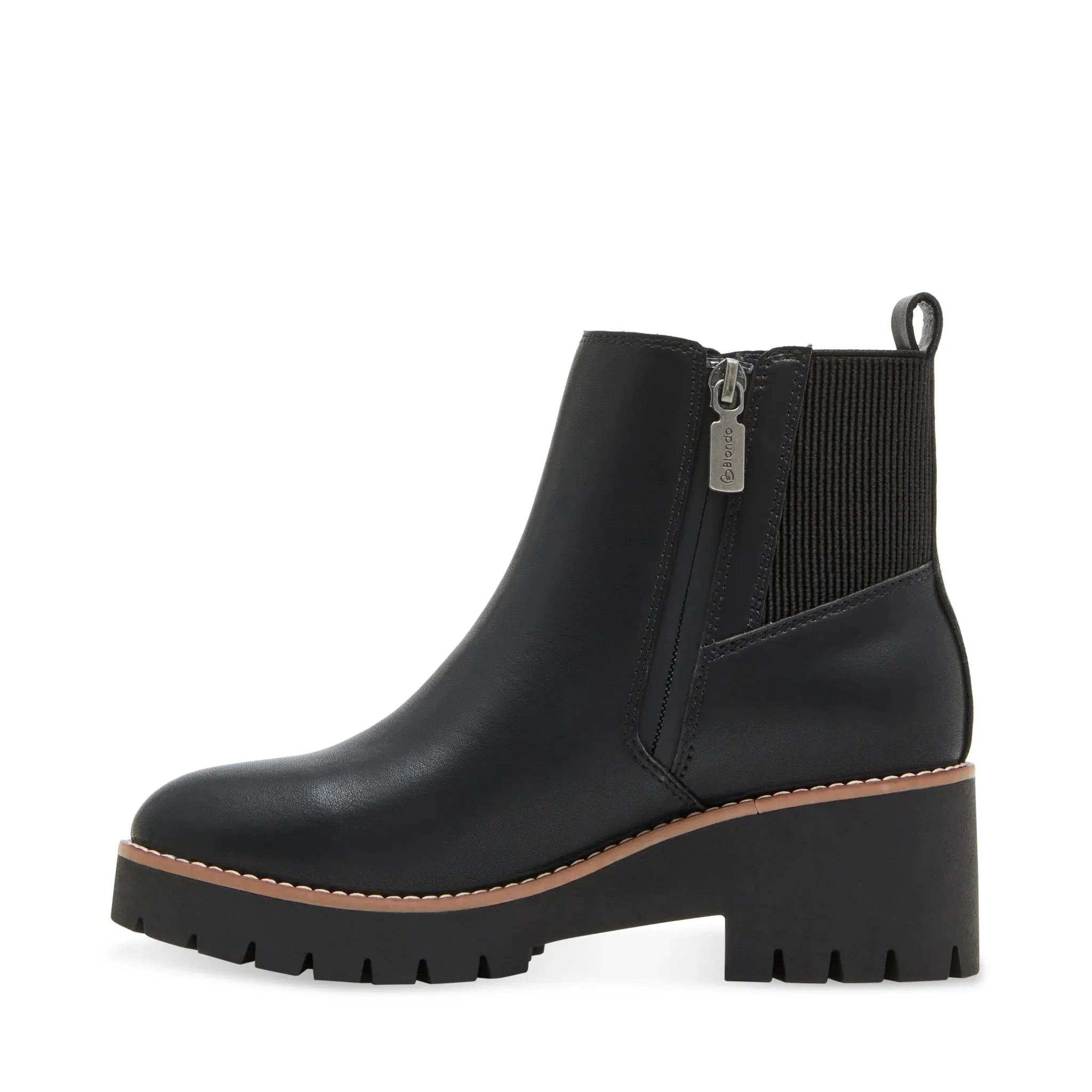 Knee High Goth Boots Blondo Women's Damaris Waterproof Bootie - Black