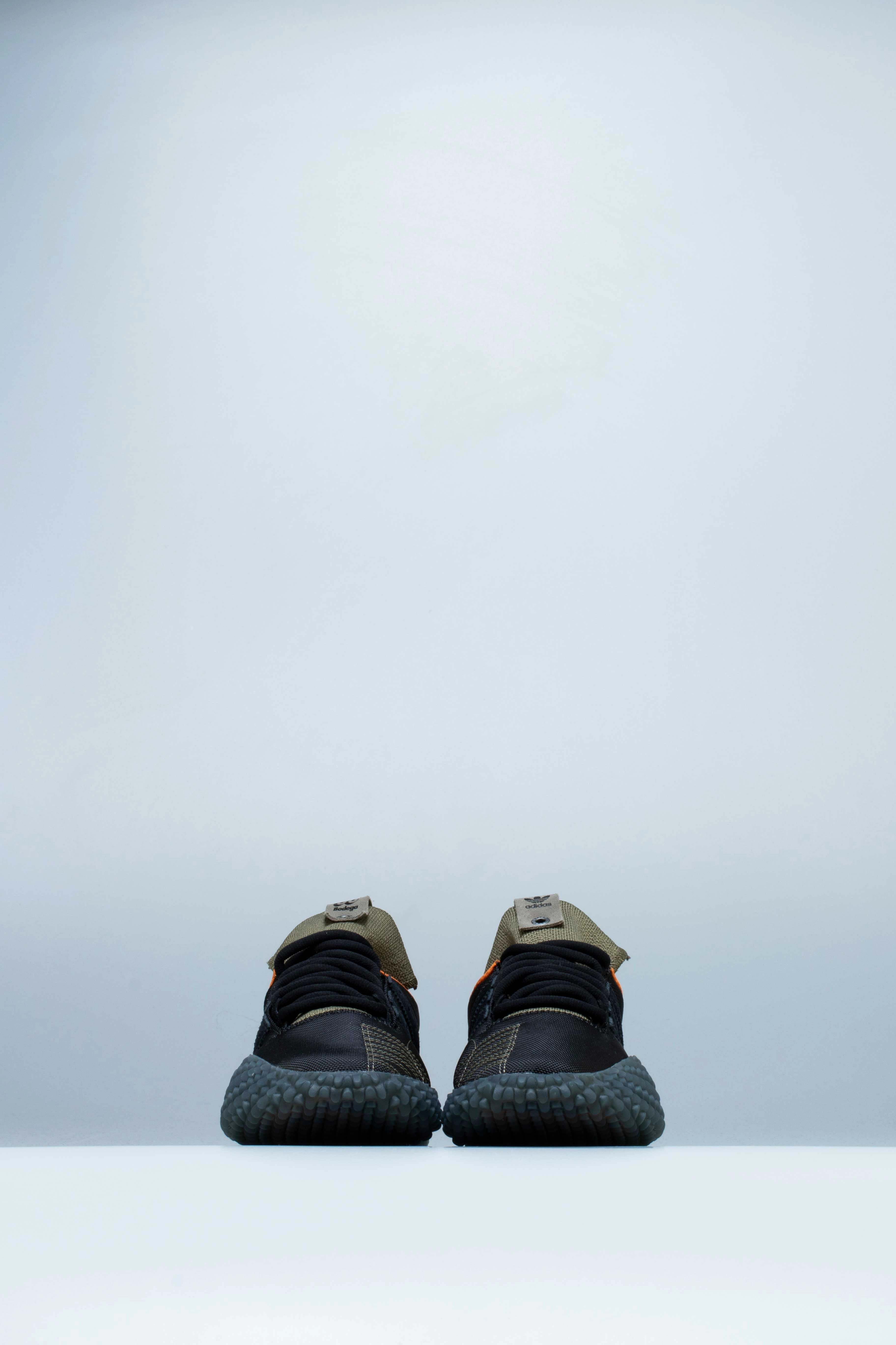 Soccer Cleat Brand Bodega X adidas Kamanda Mens Shoes - Core Black/ Khaki