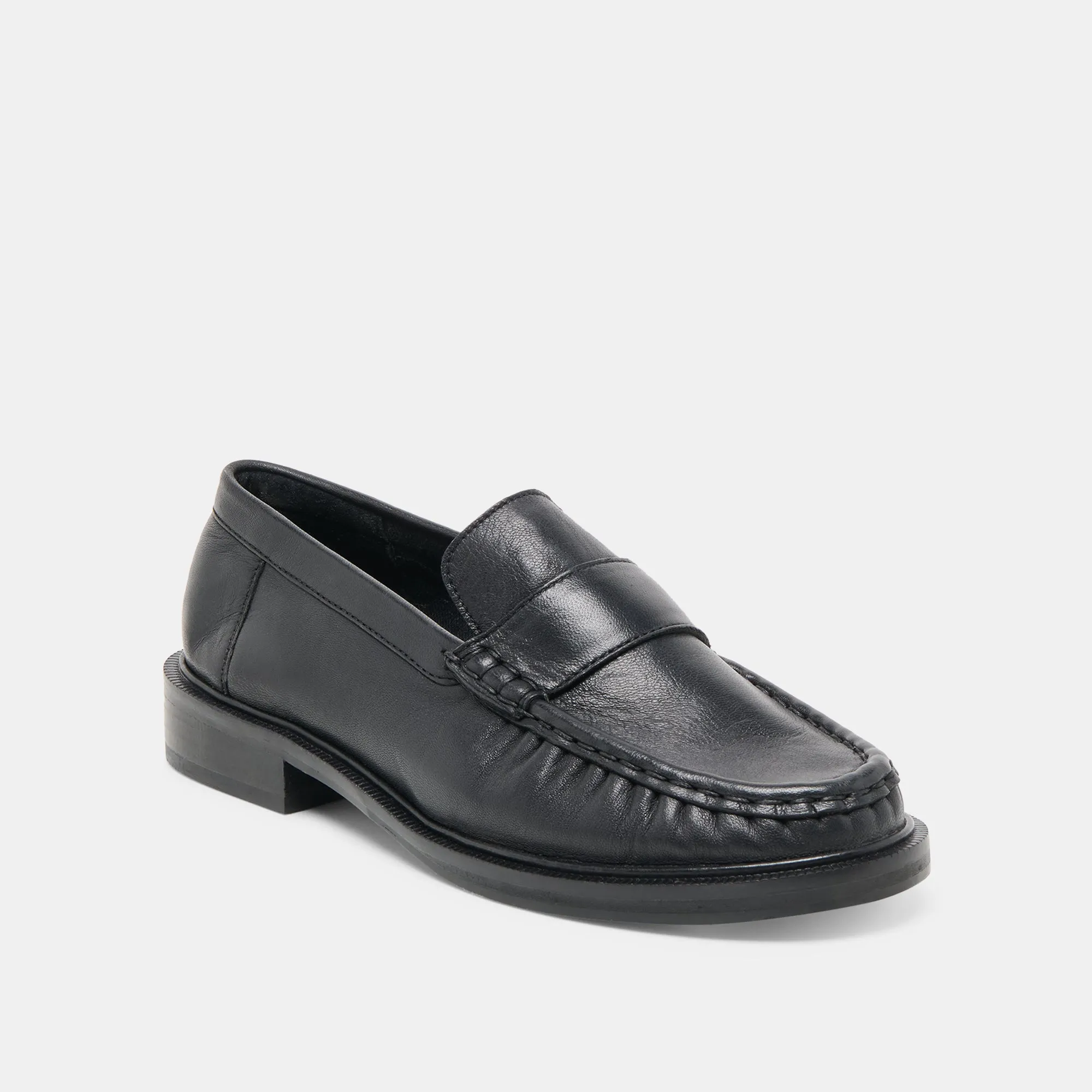 Loafers Comfortable BODI LOAFERS BLACK LEATHER