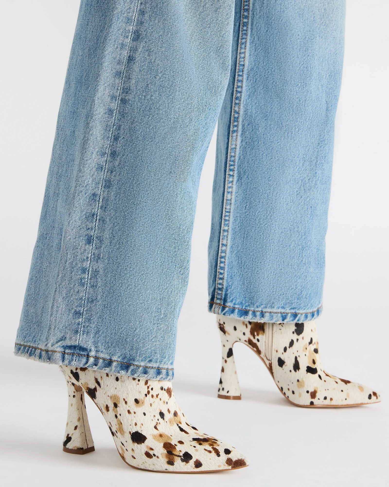 BOLERO TAN COW PRINT Python Boots