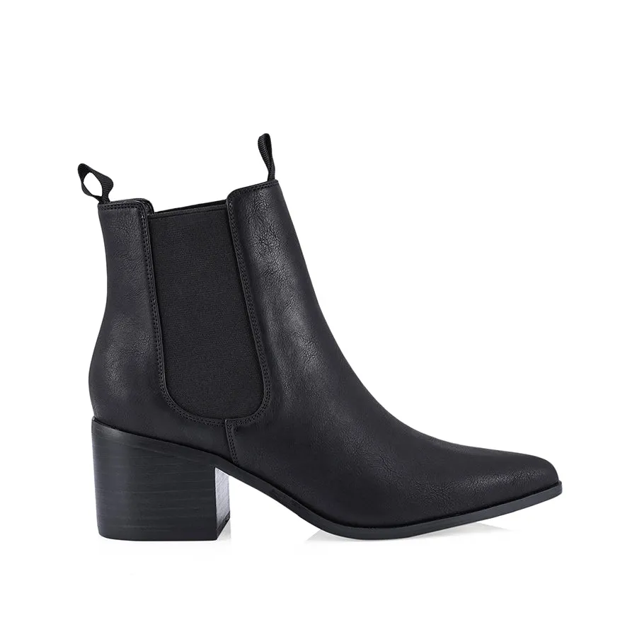 Filo Chelsea Ankle Boots - Black Softee Ankle Boots Sale