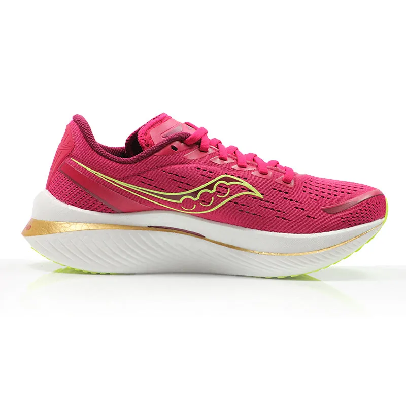 Saucony Endorphin Speed 3 Women's Running Shoe - Red/Rose Running Shoe Shop