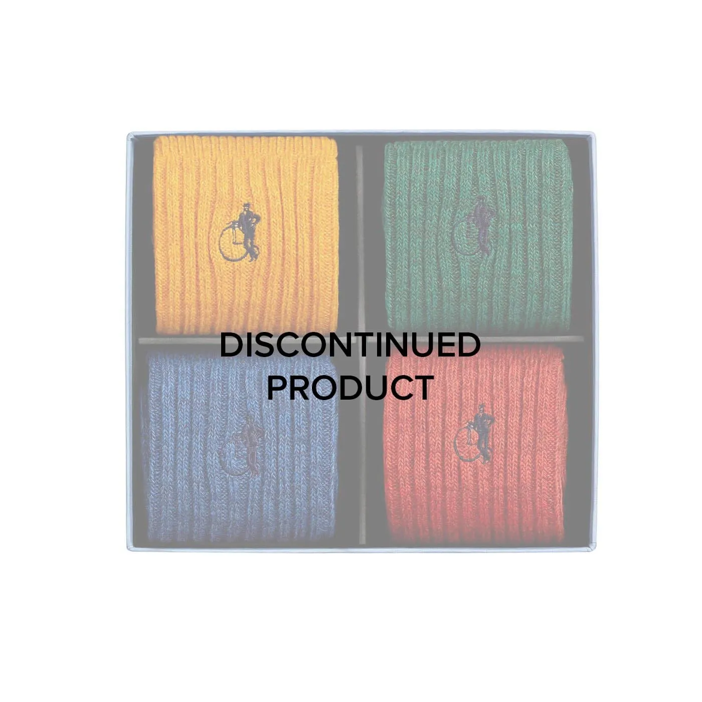 Horse Shipping Boots Boot Socks - 4 Pair Gift Box - Mixed