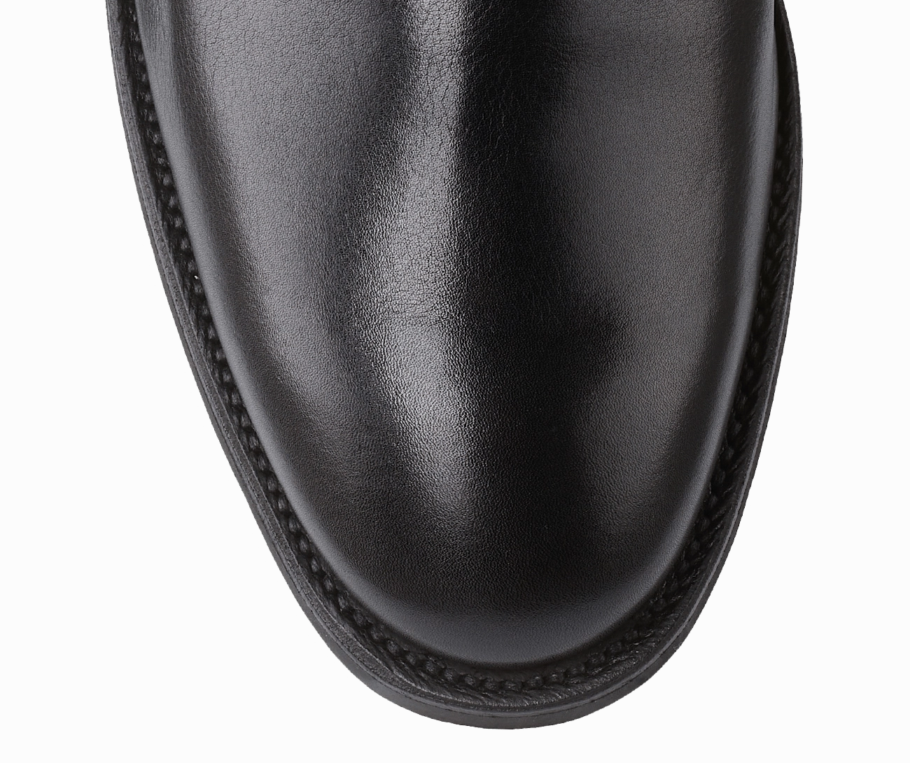 Chelsea 5 Black Milled Calf Knee High Pointed Toe Boots