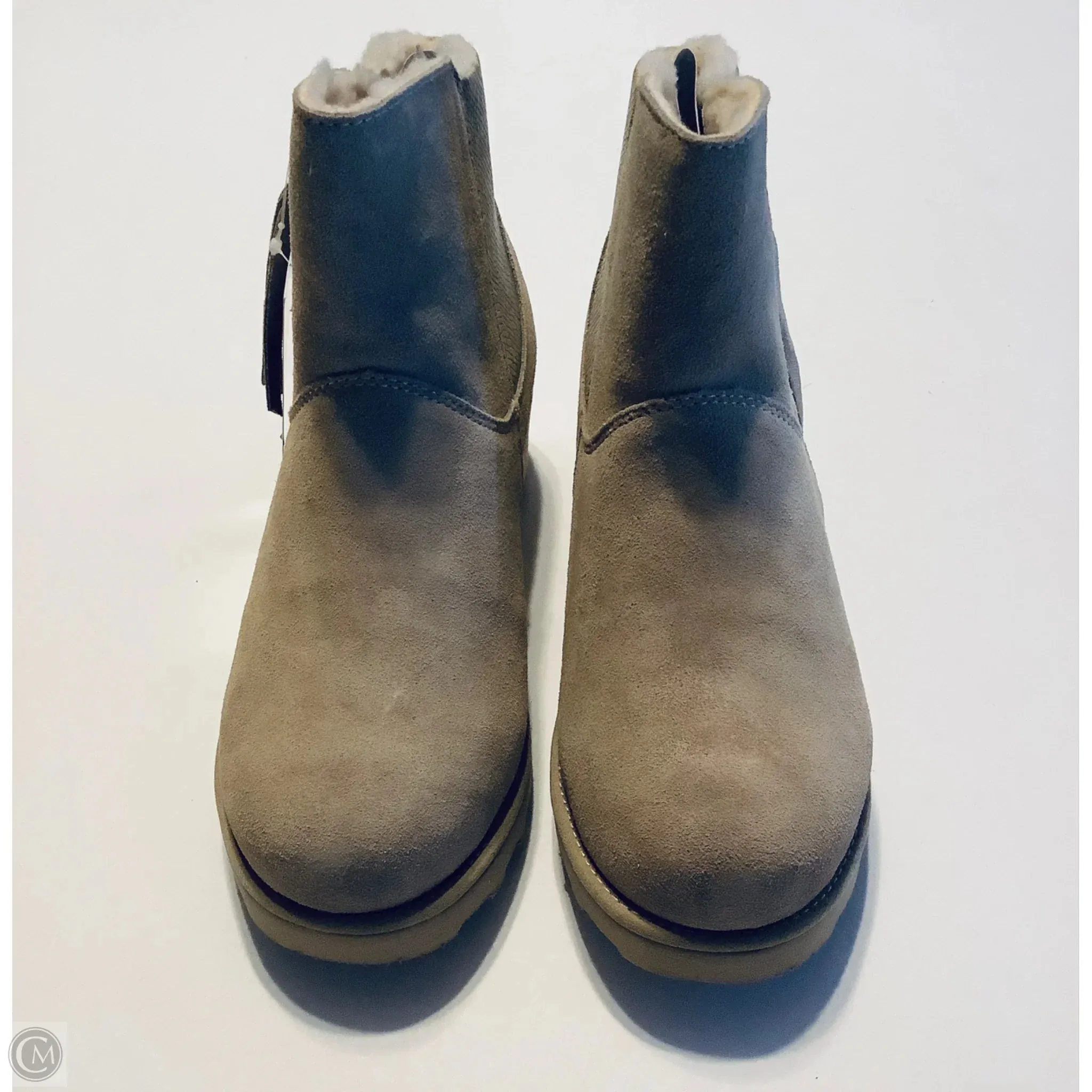 Boots Ankle Flats By Bearpaw In Tan, Size: 7 6 Ankle Boots