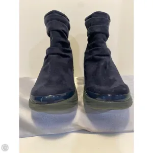 Stiletto Ankle Boots Boots Ankle Flats By Bzees In Blue, Size: 9