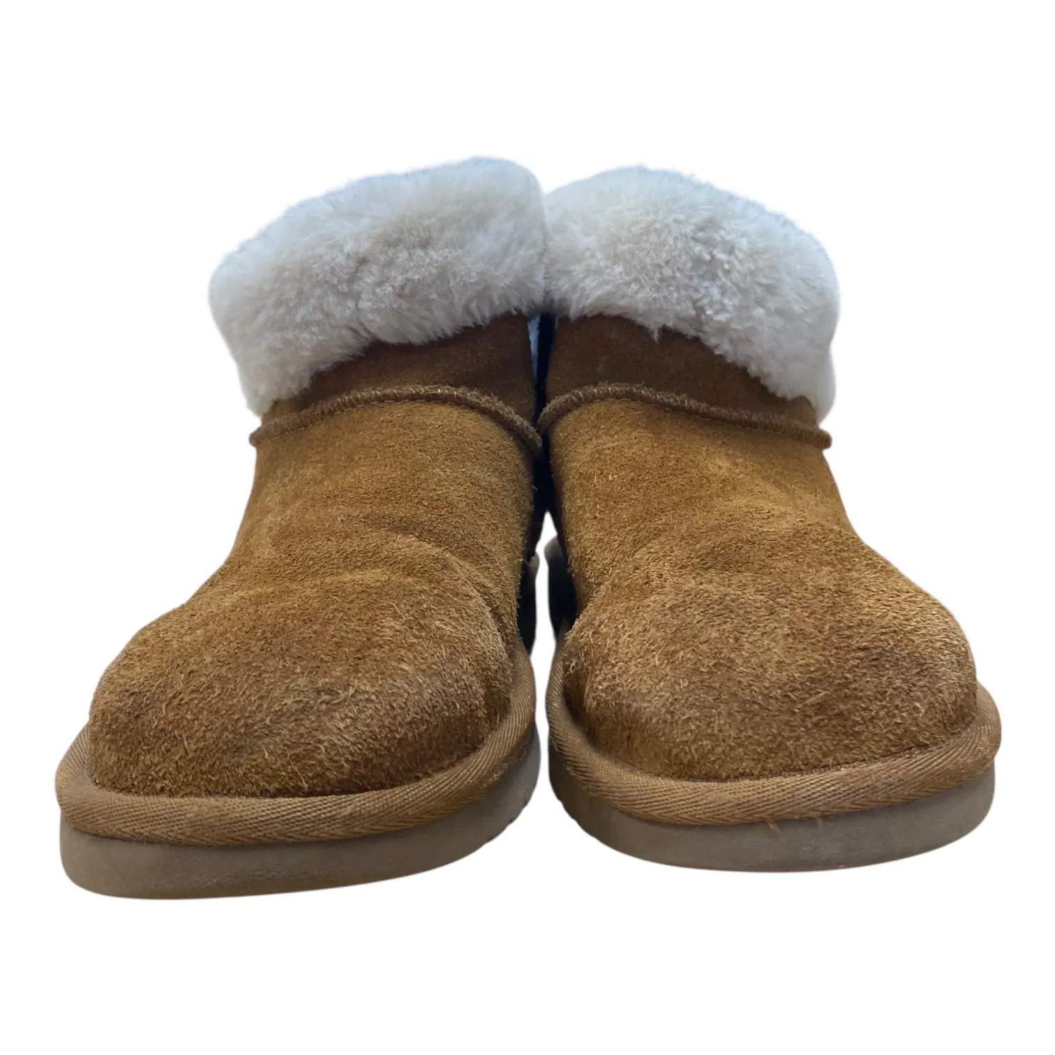 Boots Ankle Flats By Koolaburra By Ugg In Tan, Size:6 Eskadron Ankle Boots