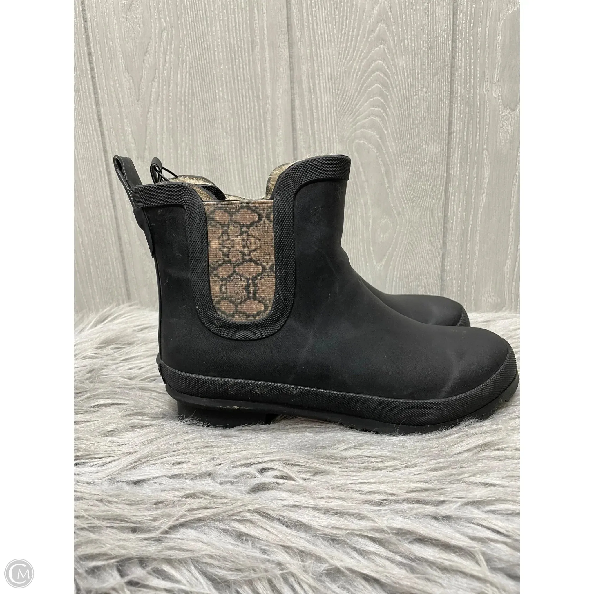 Boots Ankle Flats By Serra In Black, Size: 7 Wittner Ankle Boots