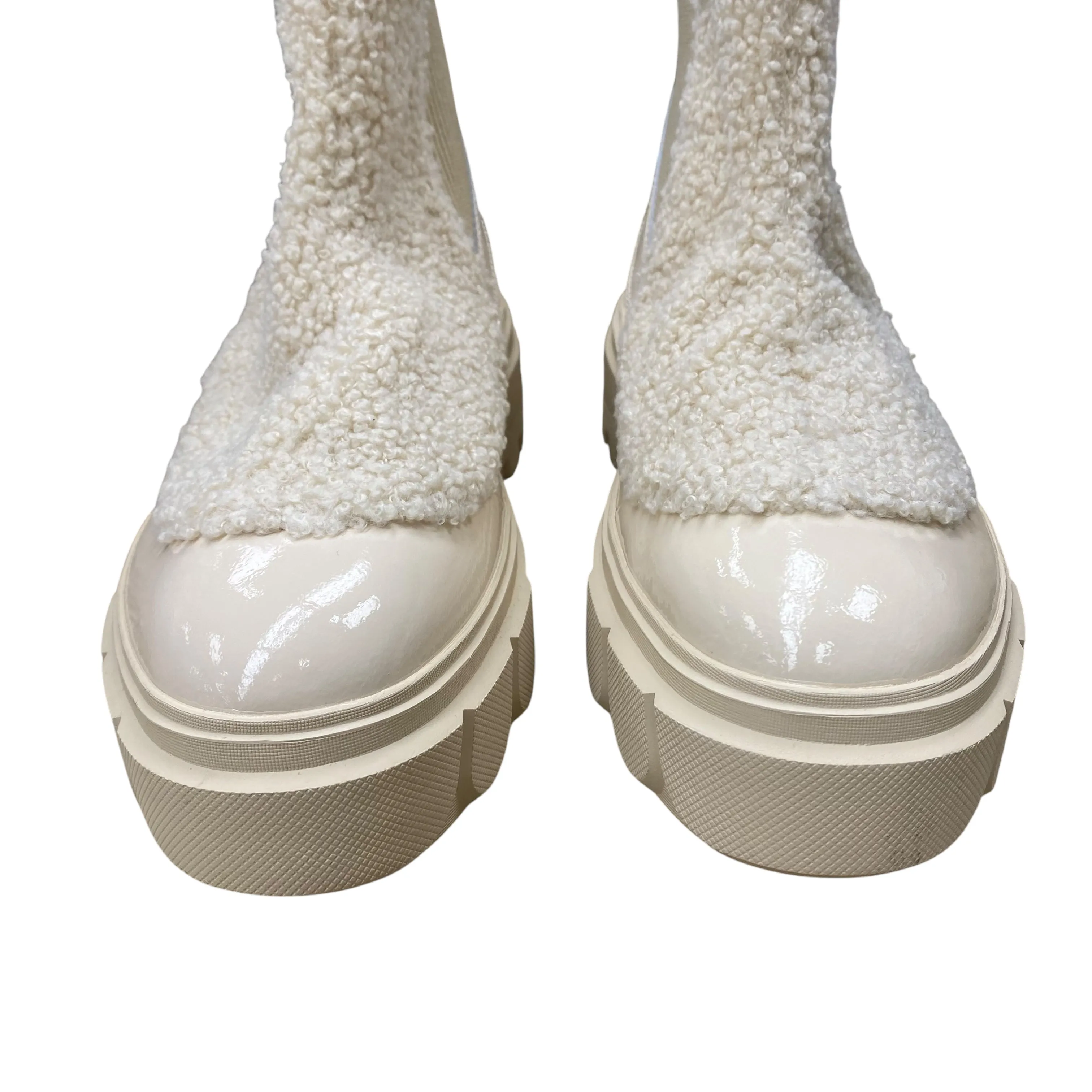 Jimmy Choo Sailor Moon Boots Boots Ankle Flats By Sorel In Cream, Size:10