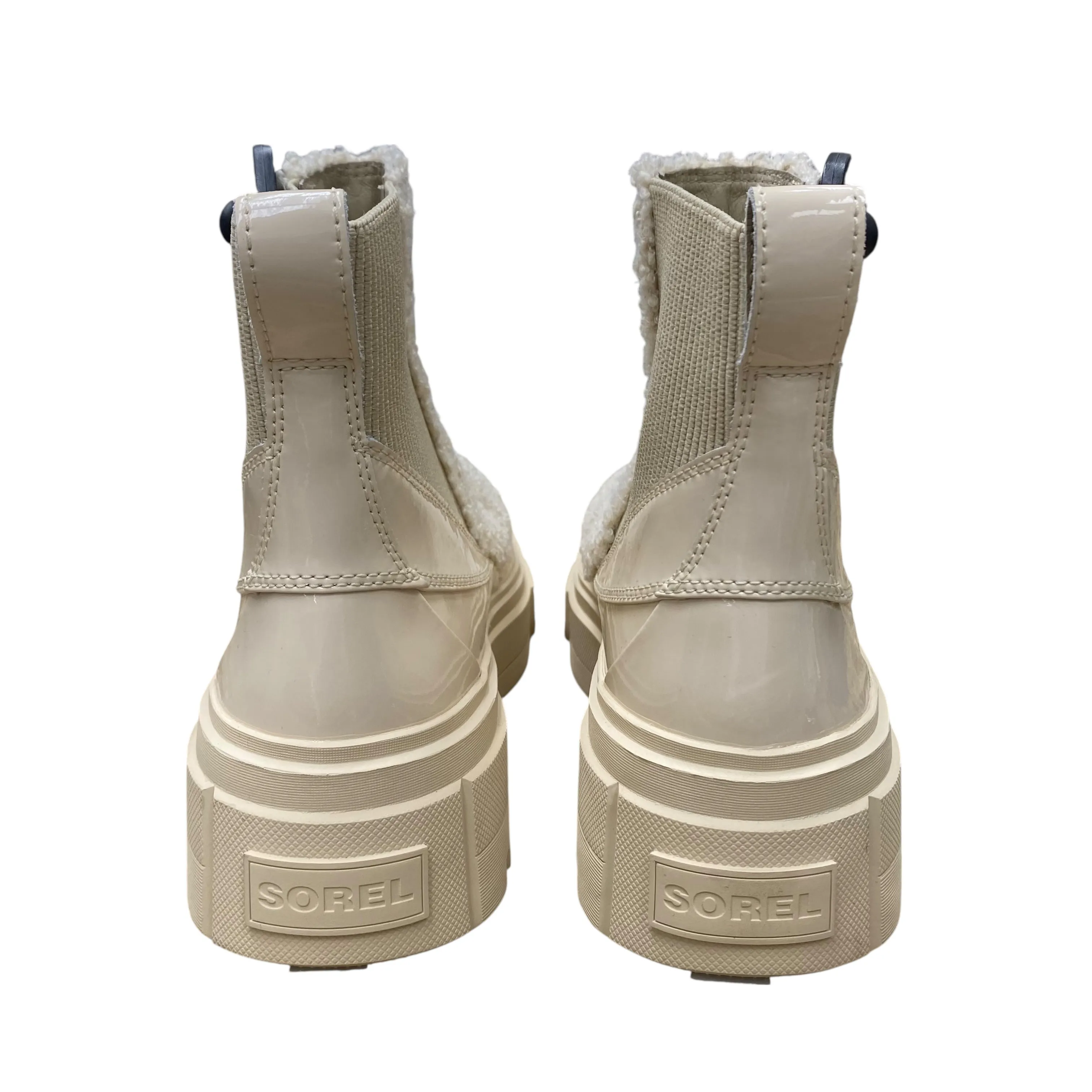 Boots Ankle Flats By Sorel In Cream, Size:10 Rossi Boots