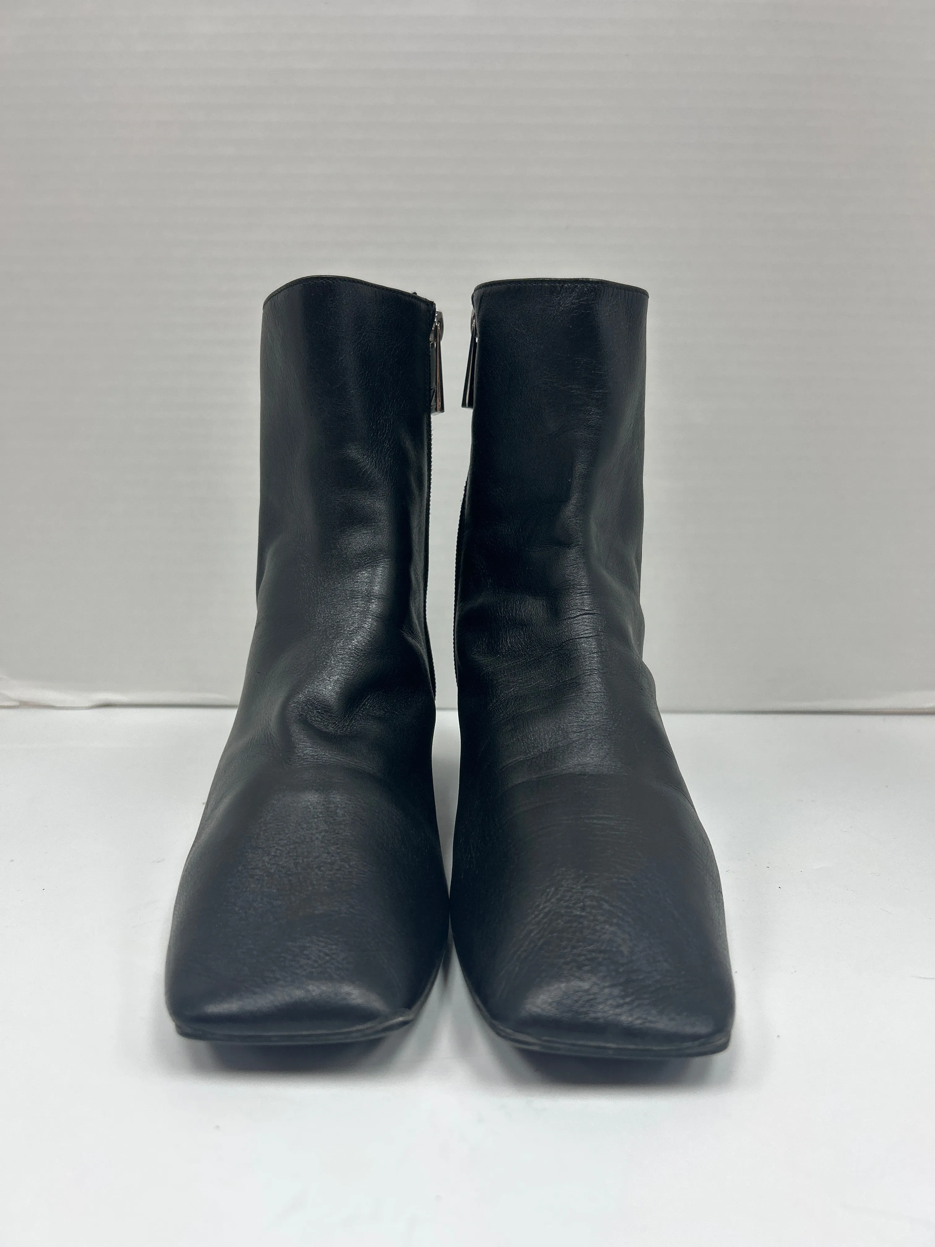 Boots Ankle Flats By Zara In Black, Size: 6.5 Gancini Ankle Boots