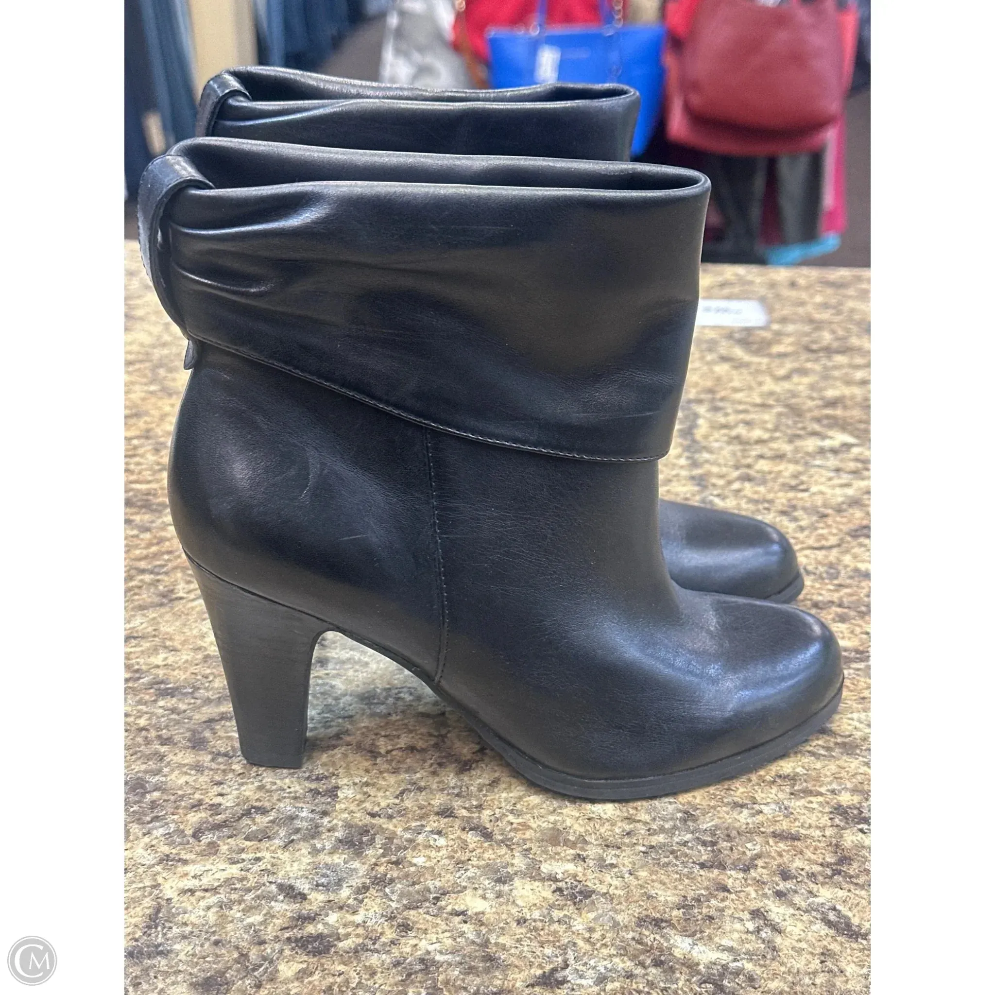 Boots Ankle Heels By Bcbg In Black, Size: 6 Skinny Pants And Ankle Boots