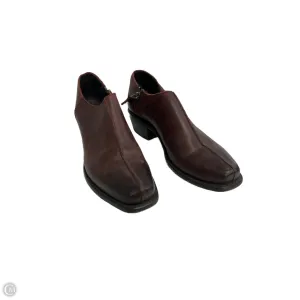 Size 9 Ankle Boots Boots Ankle Heels By Cma In Red, Size: 7