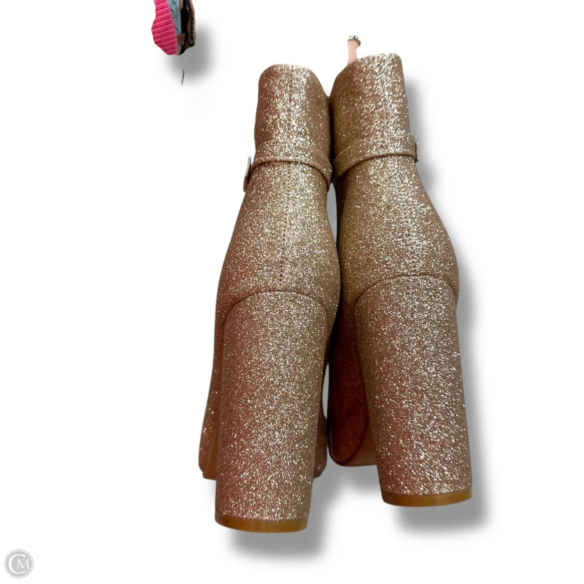 Supersoft Ankle Boots Boots Ankle Heels By Cme In Bronze