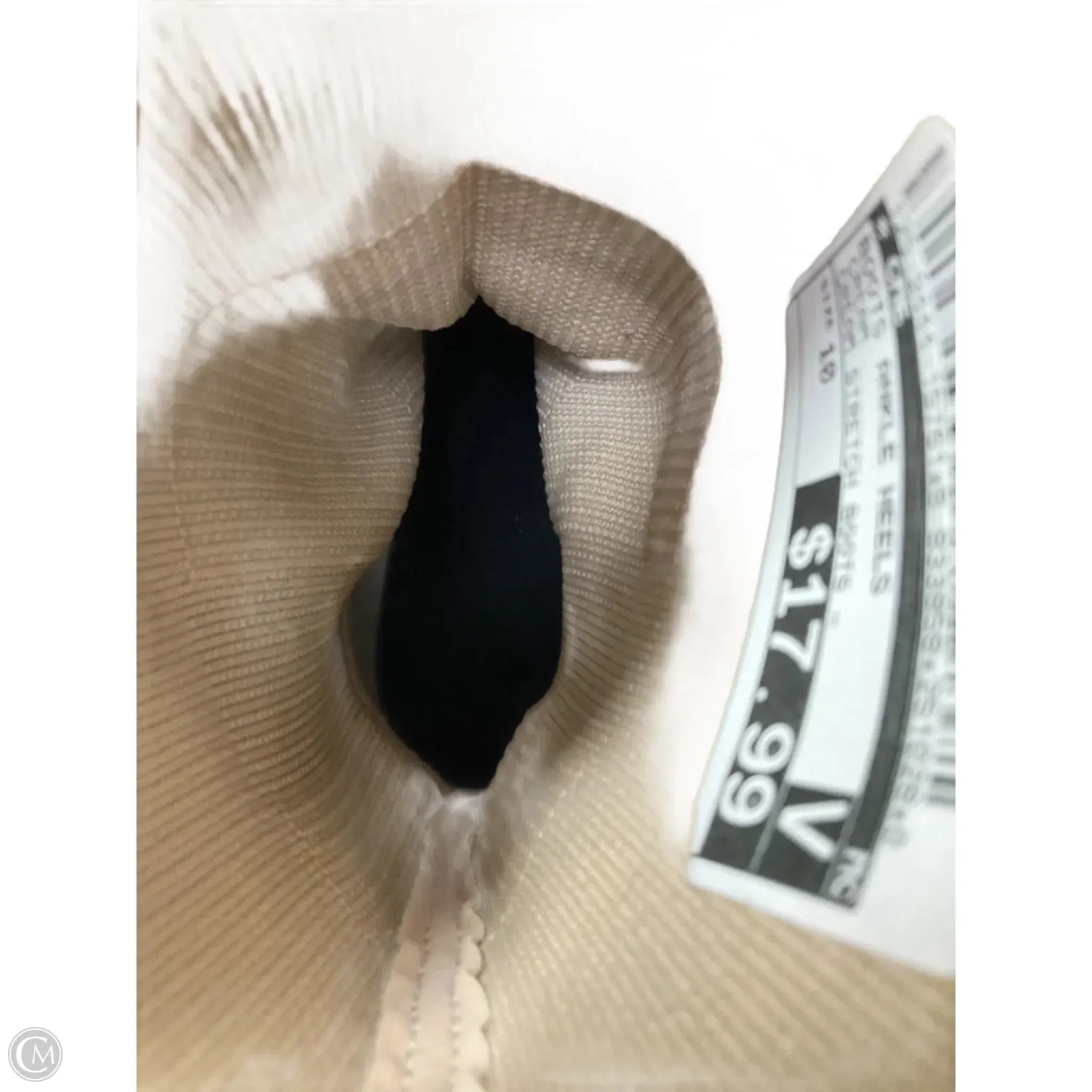 Boots Ankle Heels By Cme In Cream, Size: 10 American Eagle Ankle Boots