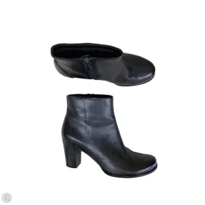 Boots Ankle Heels By Ecco In Black, Size: 10 Memory Foam Ankle Boots
