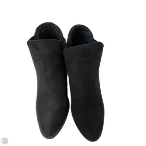 Boots Ankle Heels By Forever In Black, Size: 8 Soft Flat Ankle Boots