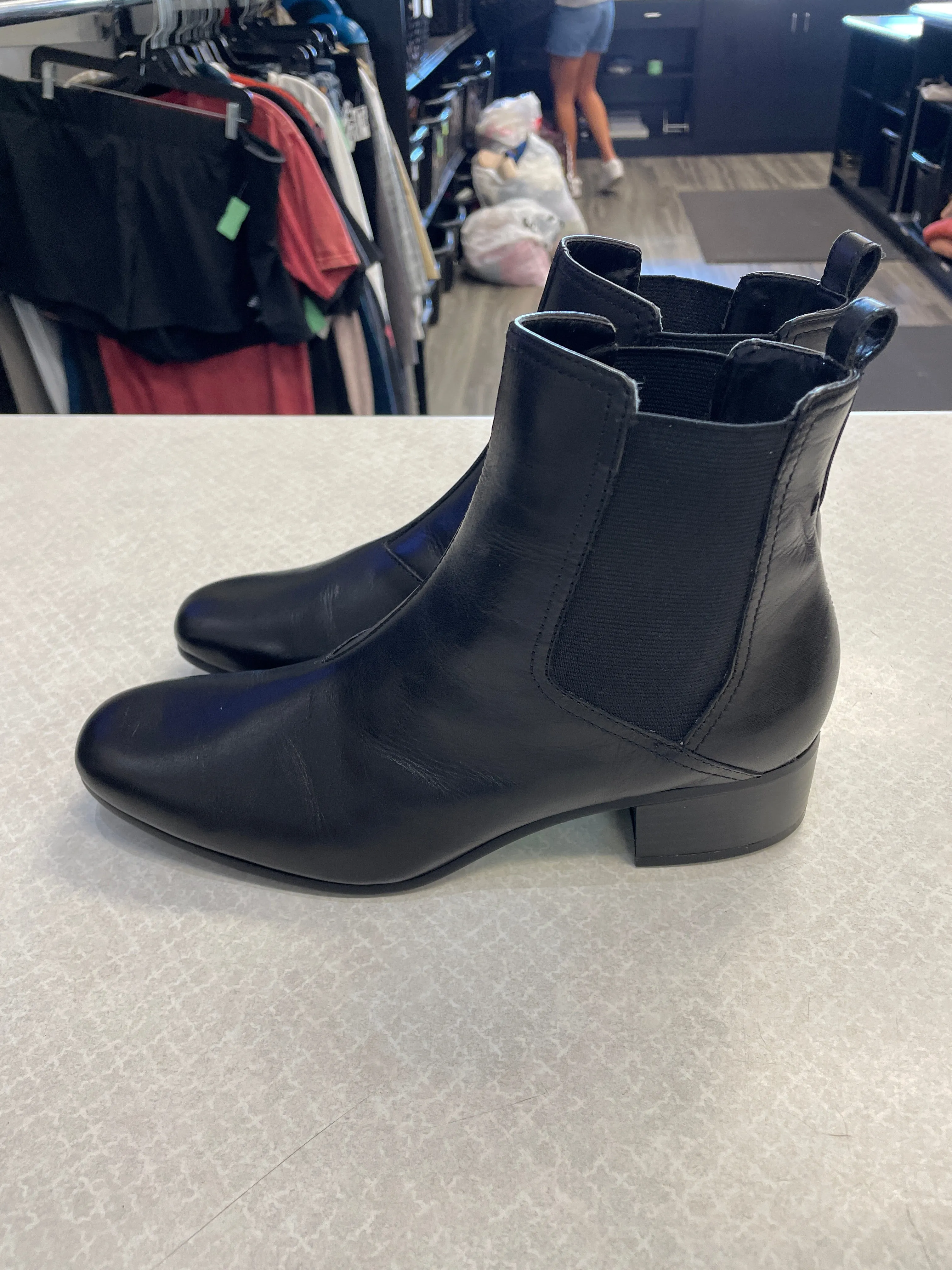 Boots Ankle Heels By Halston In Black, Size: 7.5 Sexiest Ankle Boots