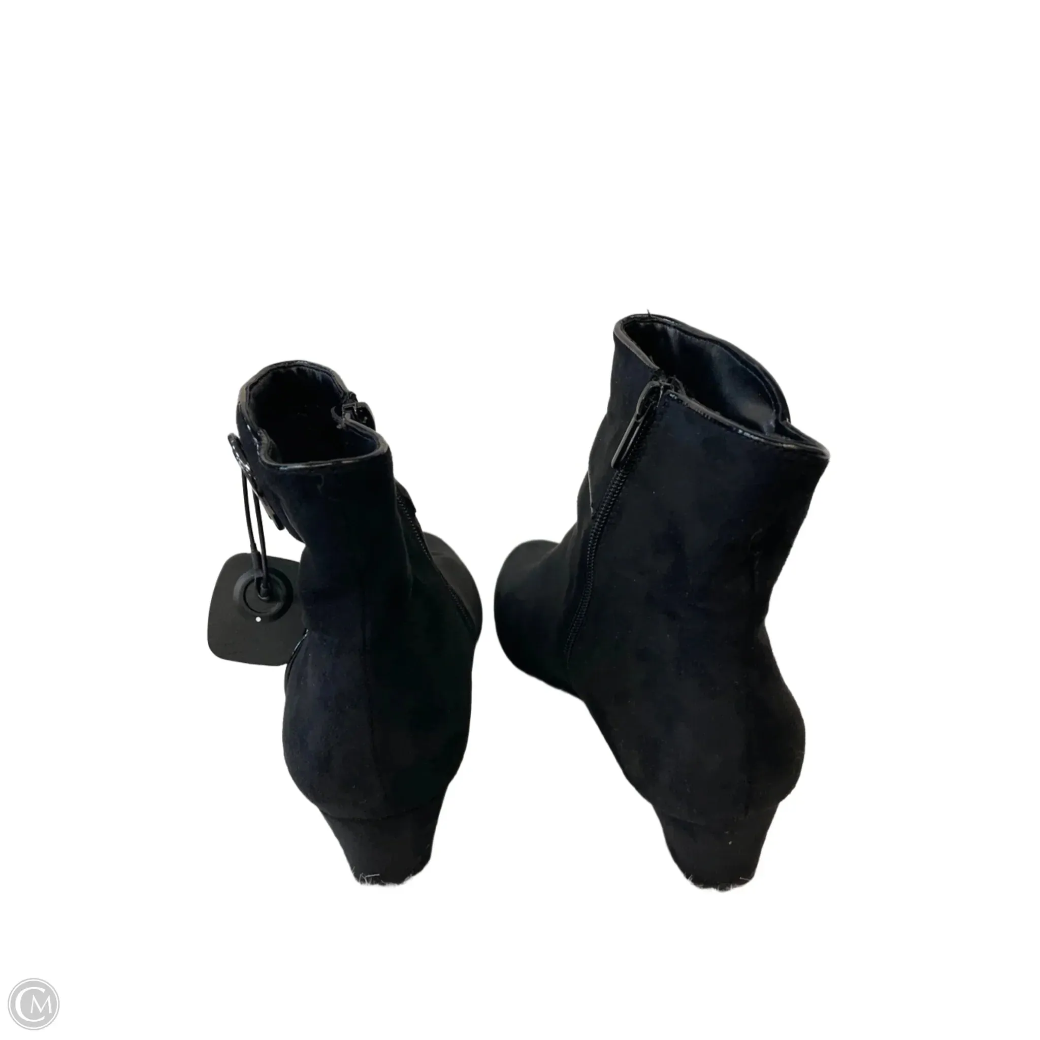 Boots Ankle Heels By Impo In Black, Size: 10 Ankle Boots For Elderly