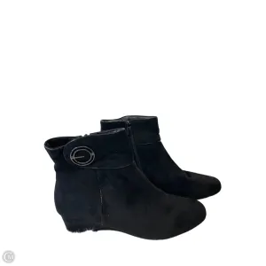 Block Heel Ankle Boots South Africa Boots Ankle Heels By Impo In Black, Size: 10