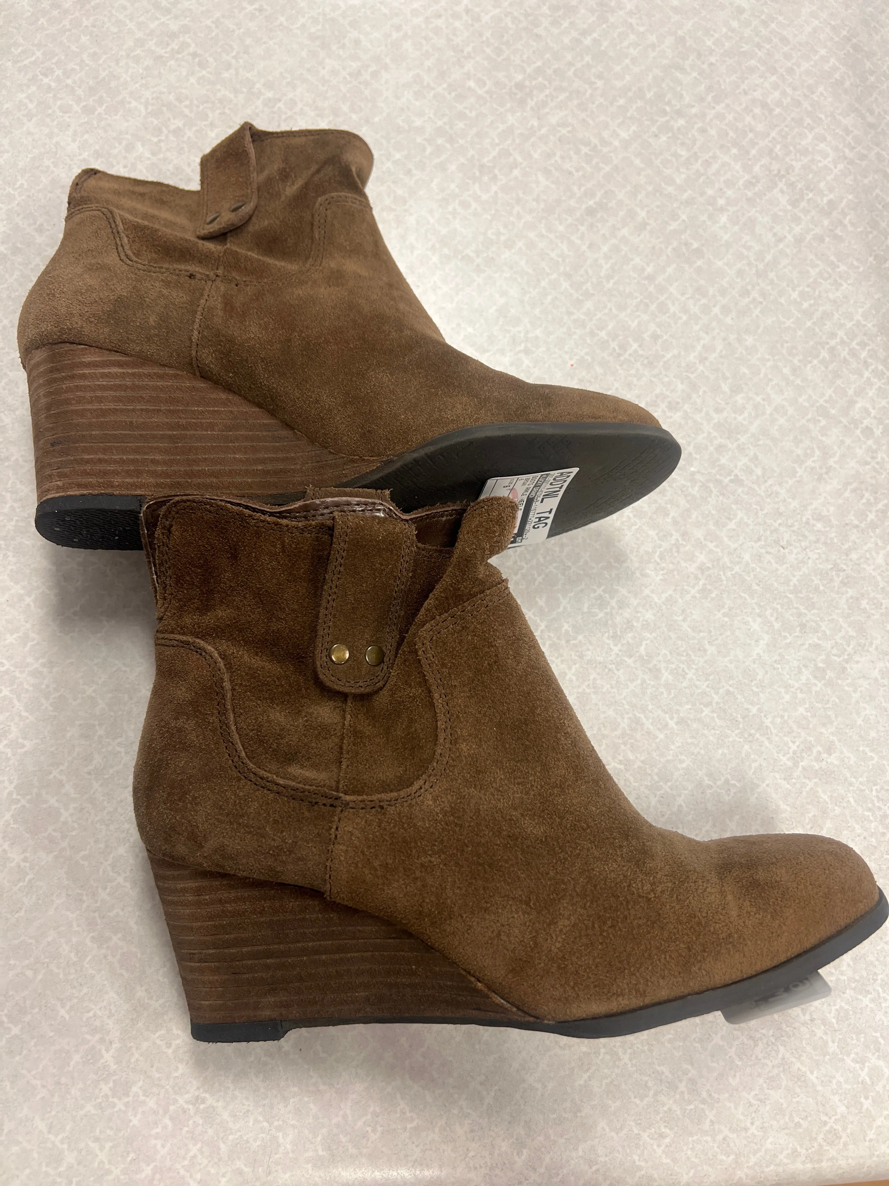 Boots Ankle Heels By Lucky Brand  Size: 6 Sock Style Ankle Boots