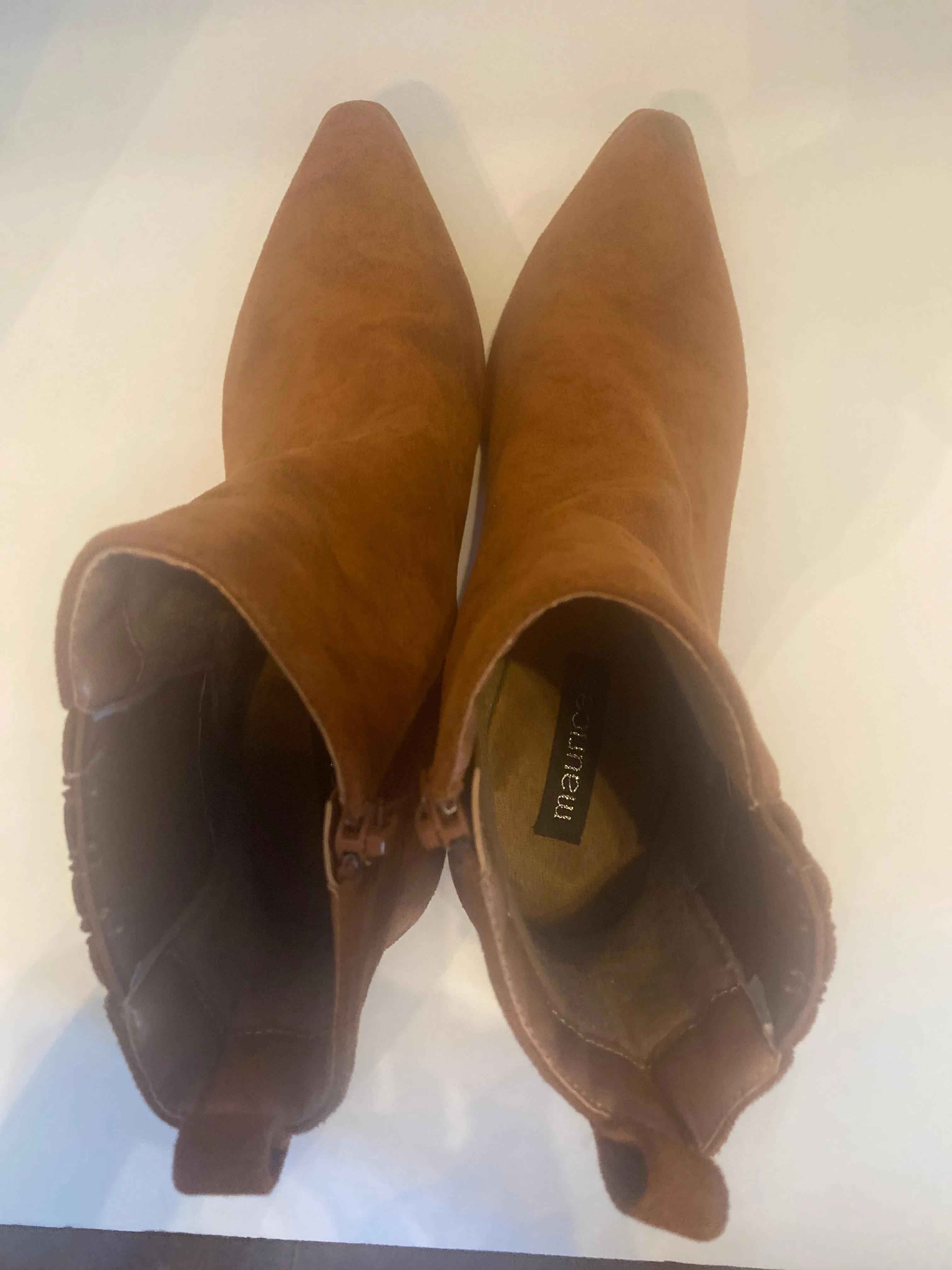 Boots Ankle Heels By Maurices  Size: 8 Ankle Boots Porn