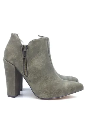 Boots Ankle Heels By Michael Antonio  Size: 9 Ladies Ankle Boots With Zip