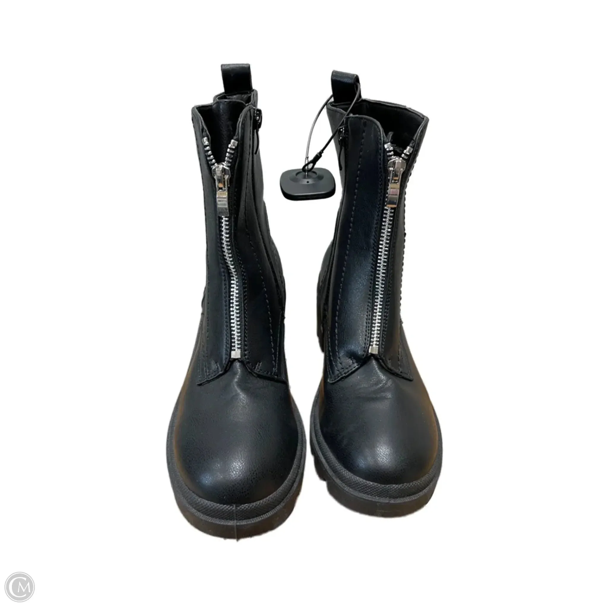 Boots Ankle Heels By Report In Black, Size: 7 On The Go City 2 Suede Ankle Boots