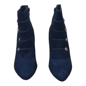 Boots Ankle Heels By Rialto  Size: 10 Ankle Boots With Fold Over Cuffs