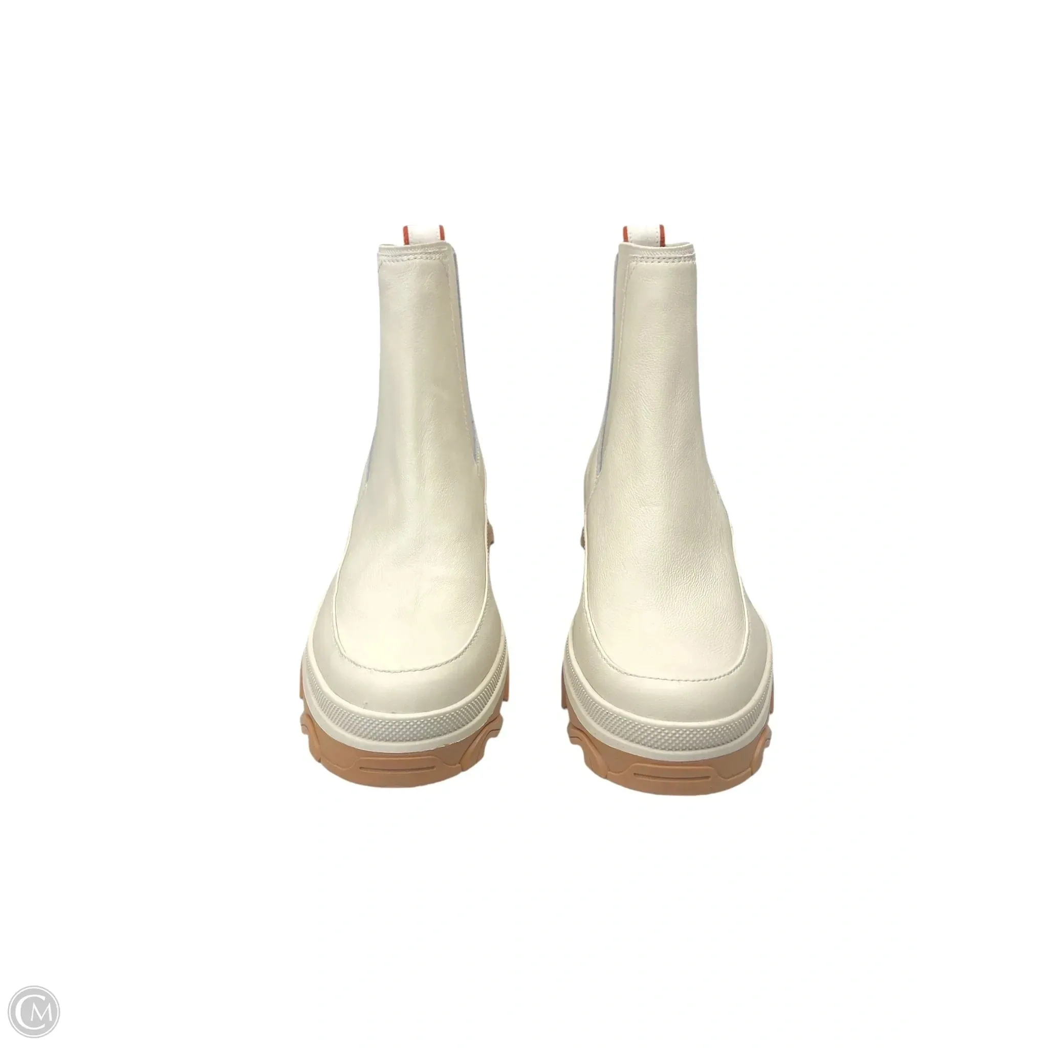 Puffy Ankle Boots Boots Ankle Heels By Sorel In Cream, Size: 9