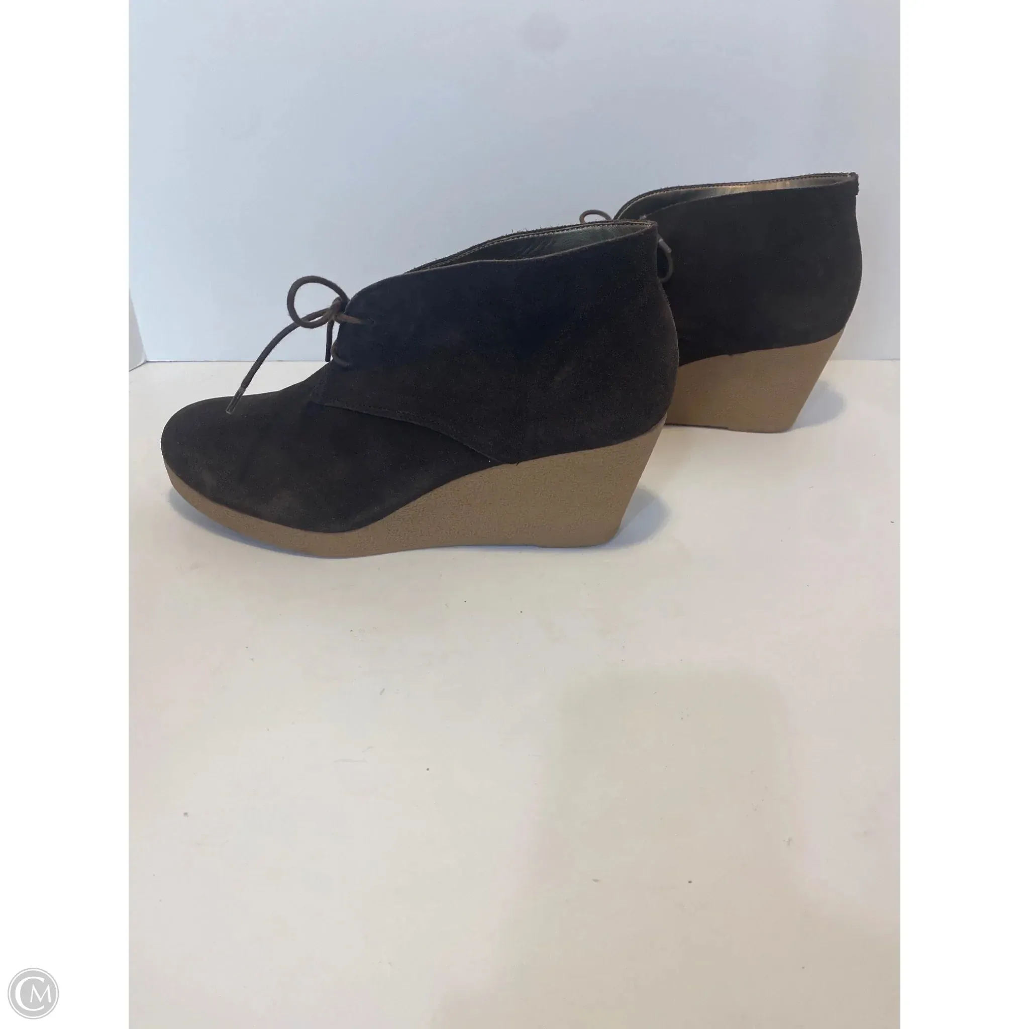 Boots Ankle Heels By Talbots In Brown, Size: 10 Leopard Print Kitten Heel Ankle Boots