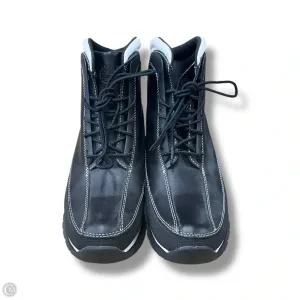 Boots Ankle Heels By Timberland In Black, Size: 6.5 Leather Ankle Boots With Low Heel