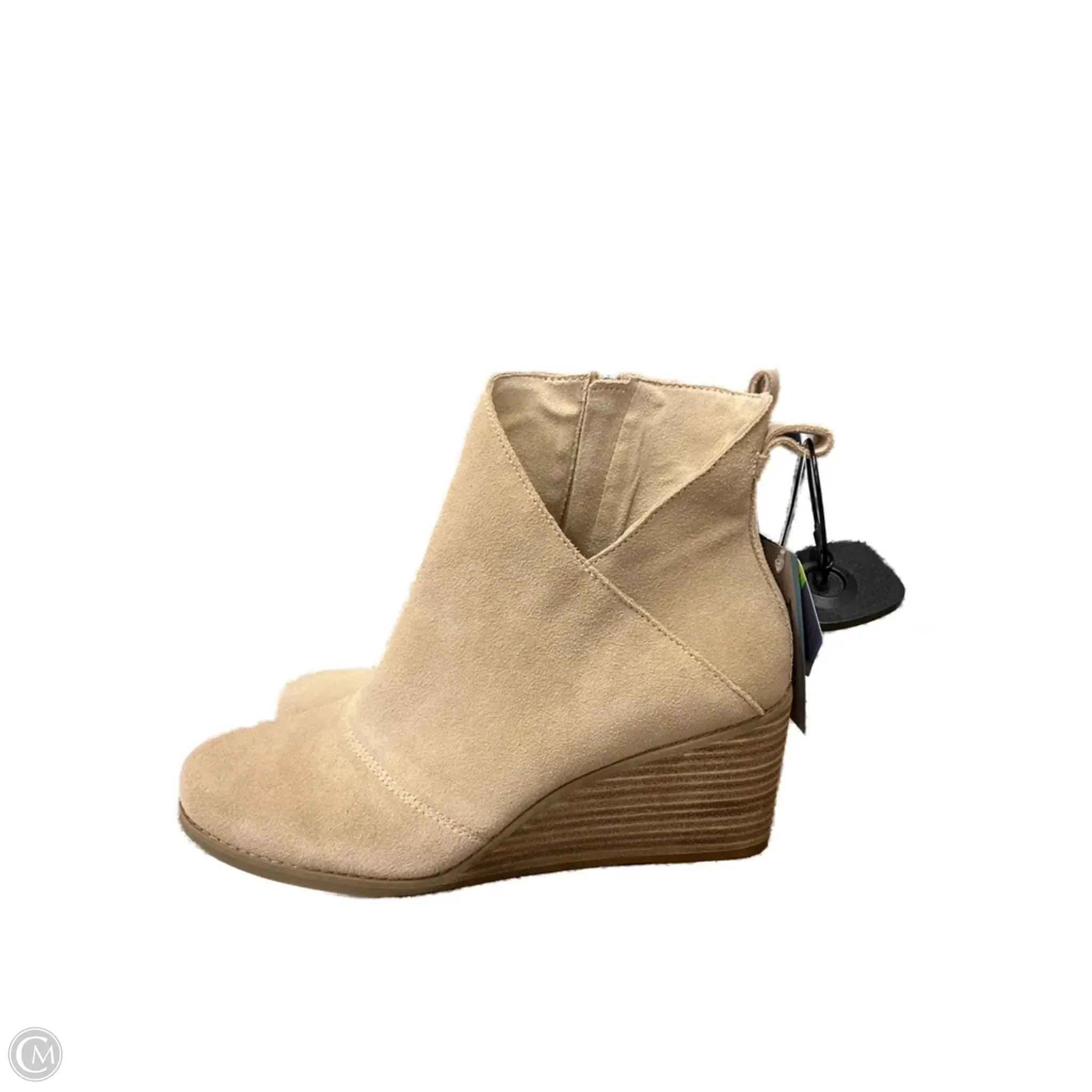 Most Comfortable Ankle Boots Boots Ankle Heels By Toms In Beige, Size: 9