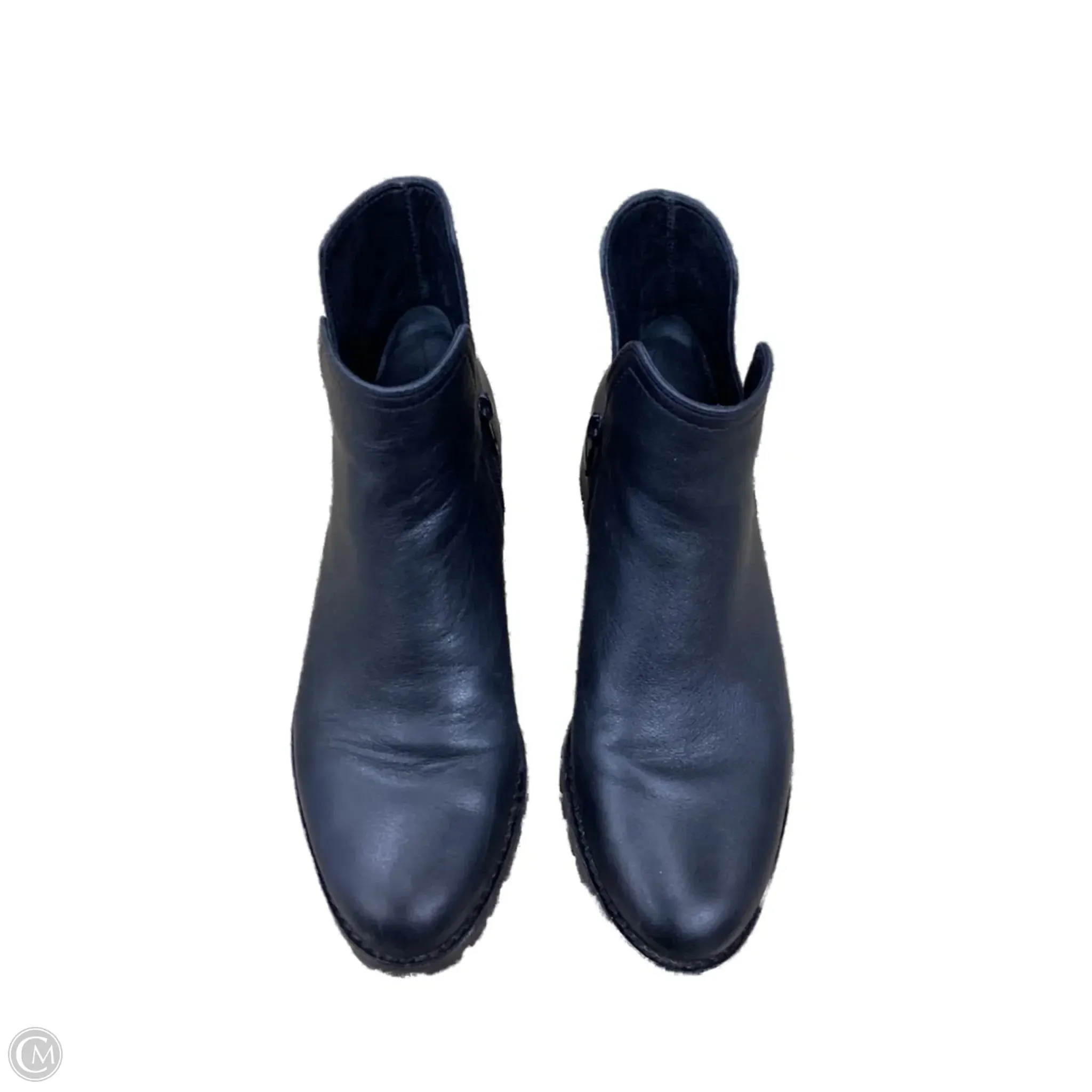 Ankle Boots Bondage Boots Ankle Heels By Vince In Black, Size: 7