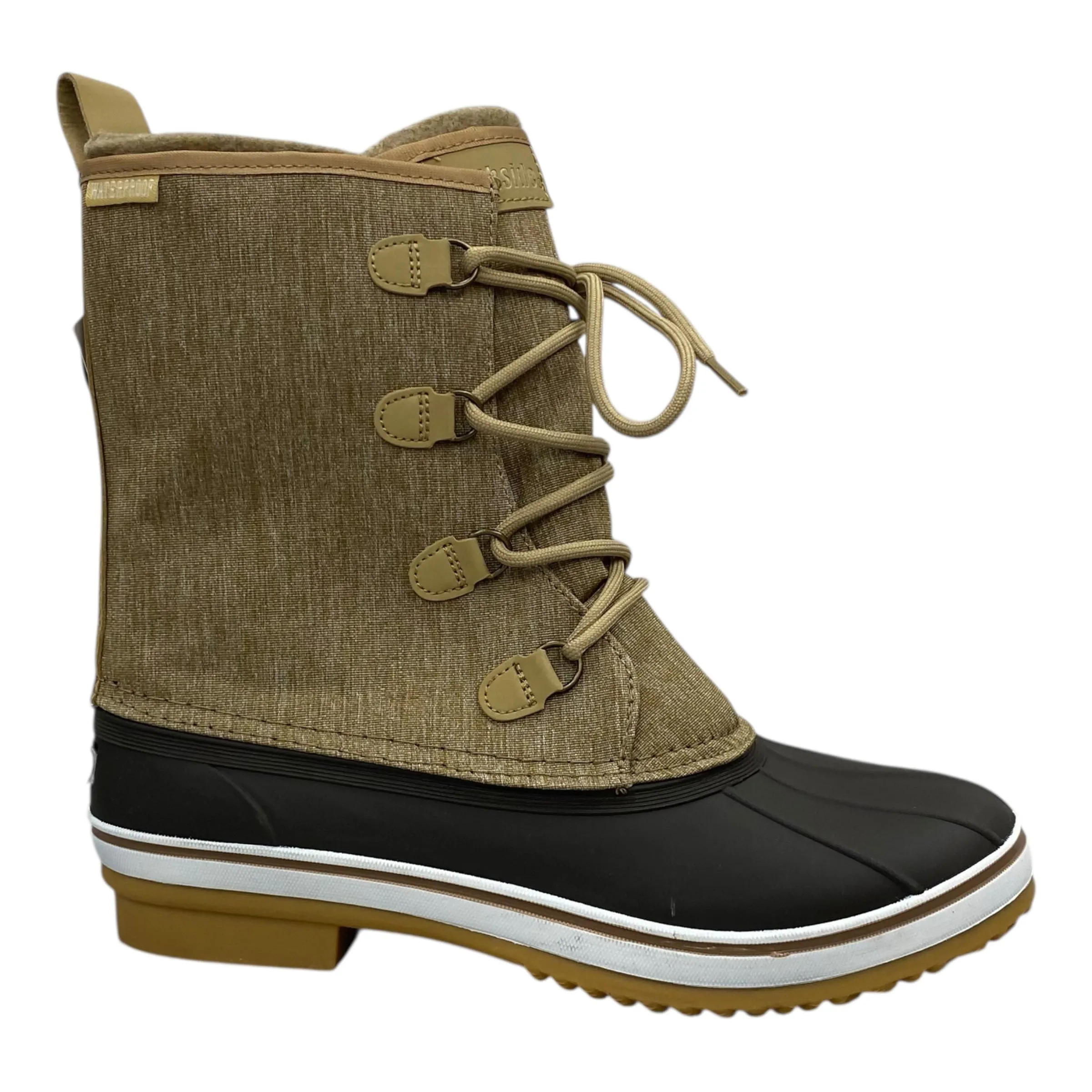 Boots Snow By Clothes Mentor In Tan, Size:9 City Boots